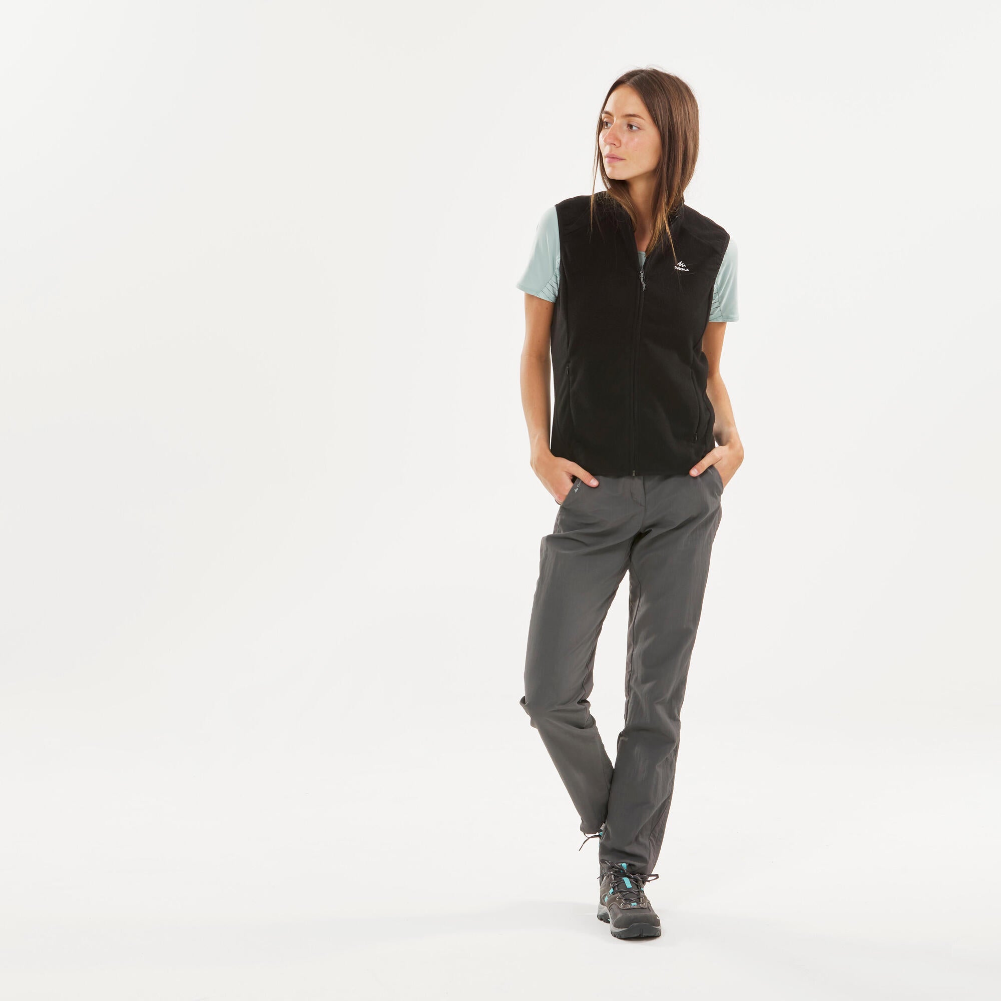 Quechua Women's MH120 Hiking Fleece Vest - Image 2
