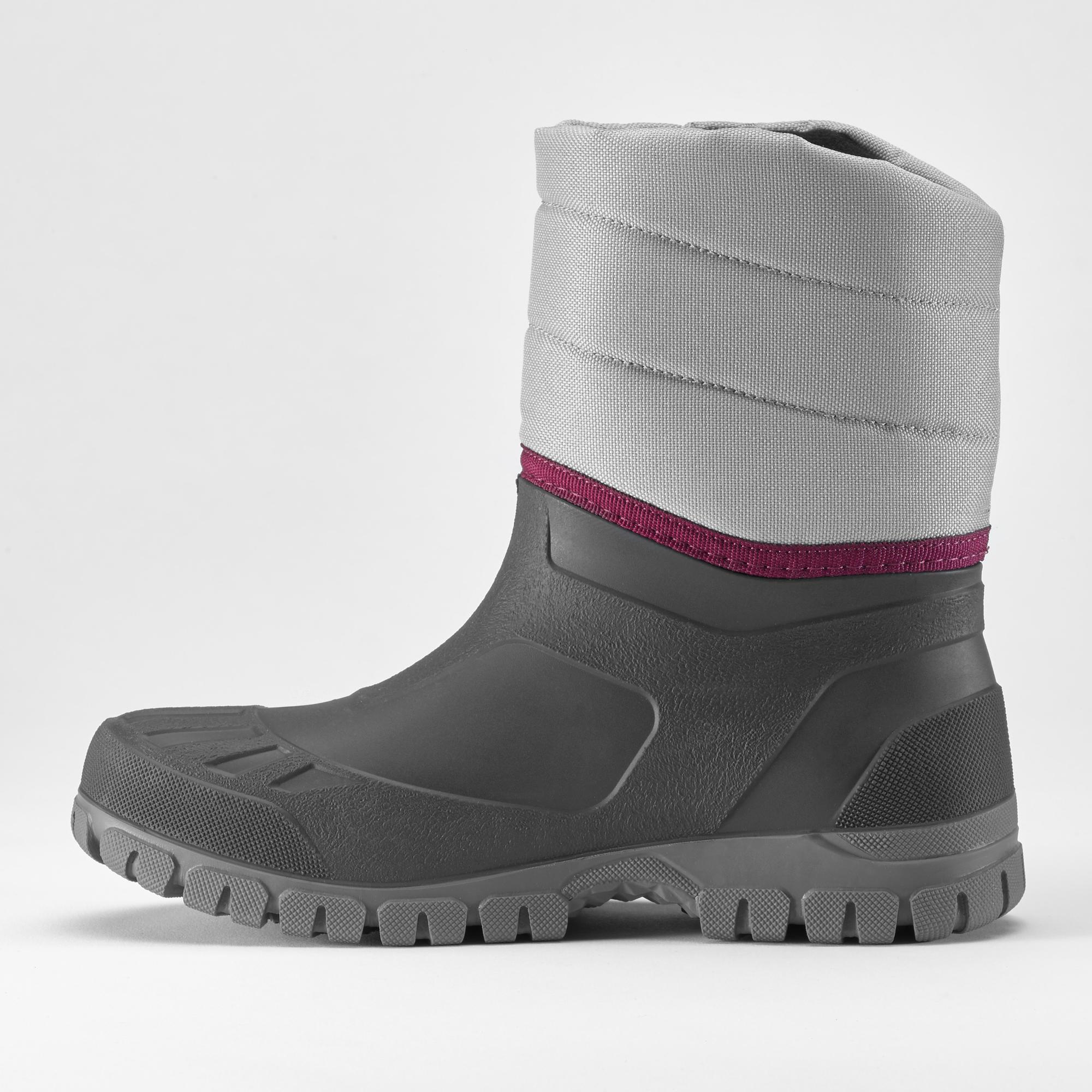 Quechua Women's SH100 Warm Waterproof Mid Snow Boots - Image 3