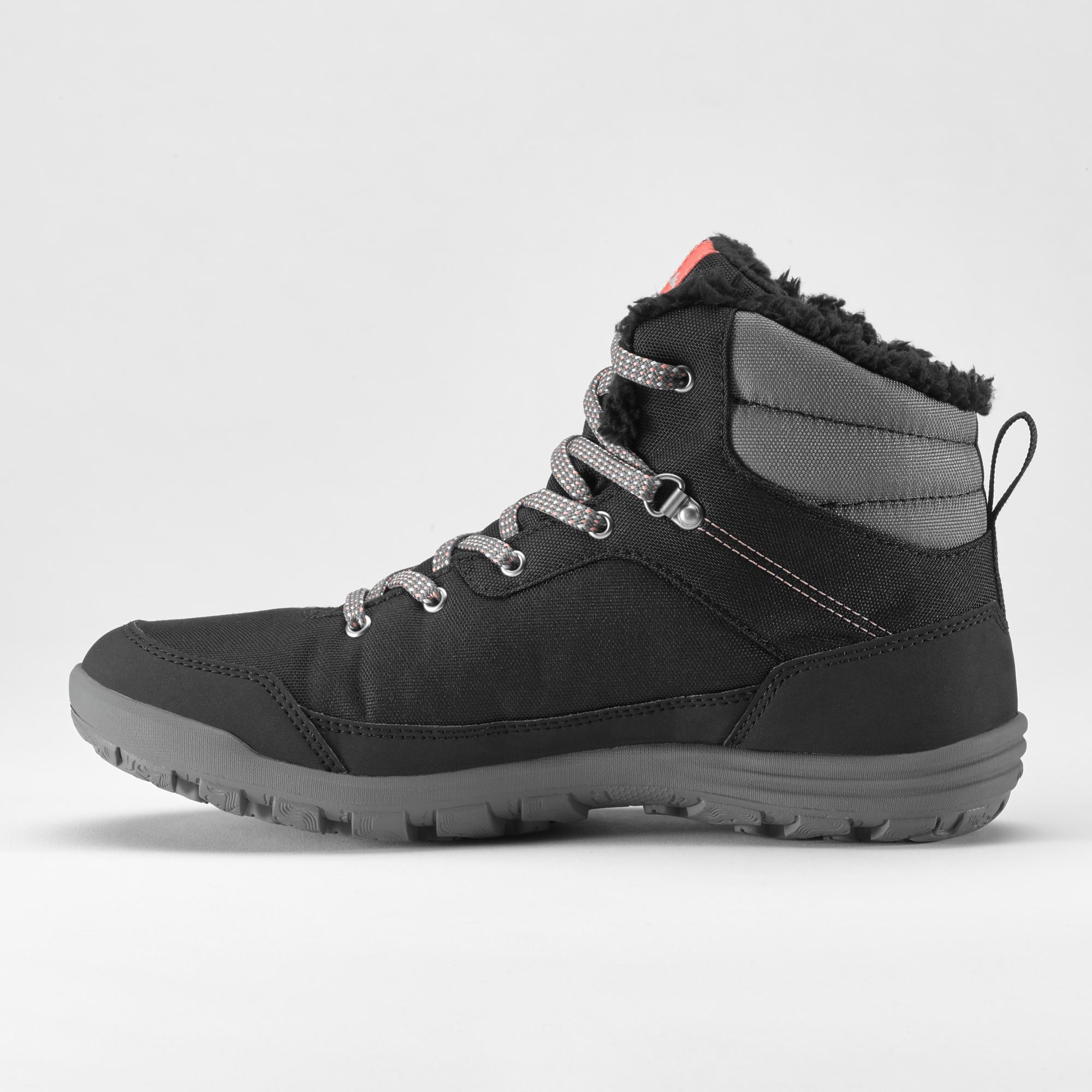 Quechua Women's SH100 MID Warm and Waterproof Hiking Boots - Image 3