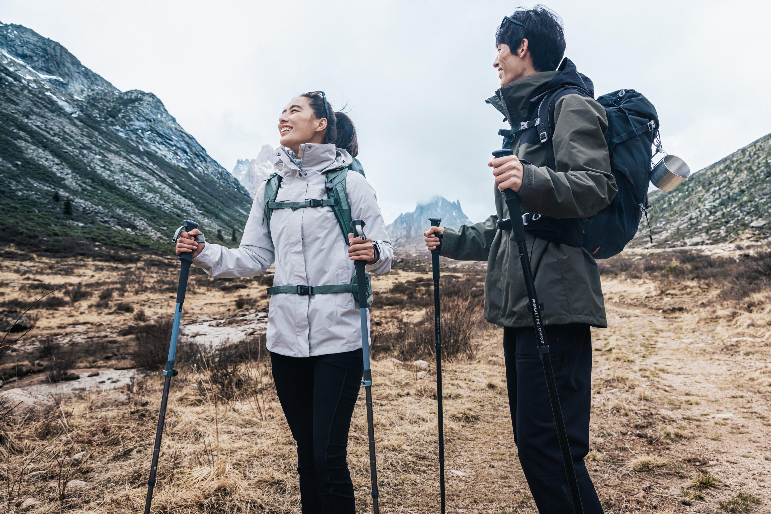 Forclaz MT100 Comfort Hiking Pole (Single Pole) - Image 6