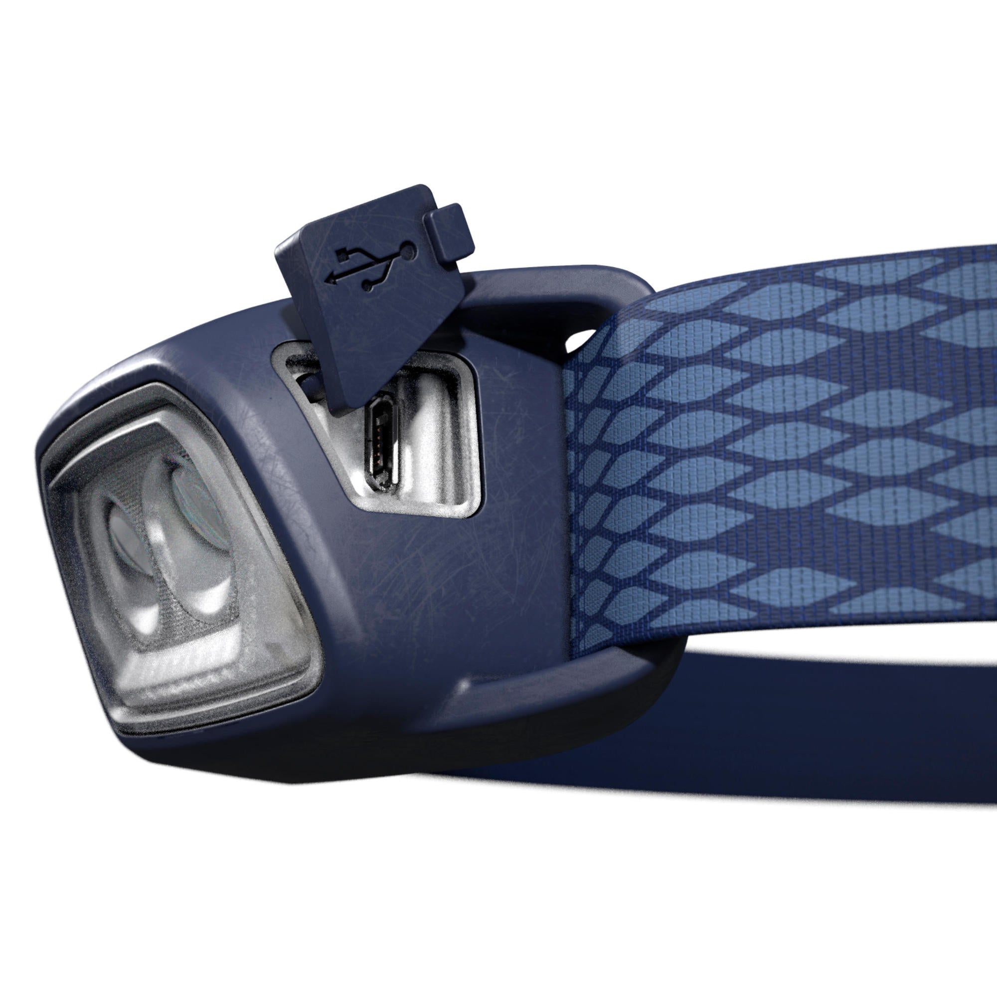 Forclaz Trek 100 Rechargeable 200 Lumens USB Hiking Head Lamp - Image 6