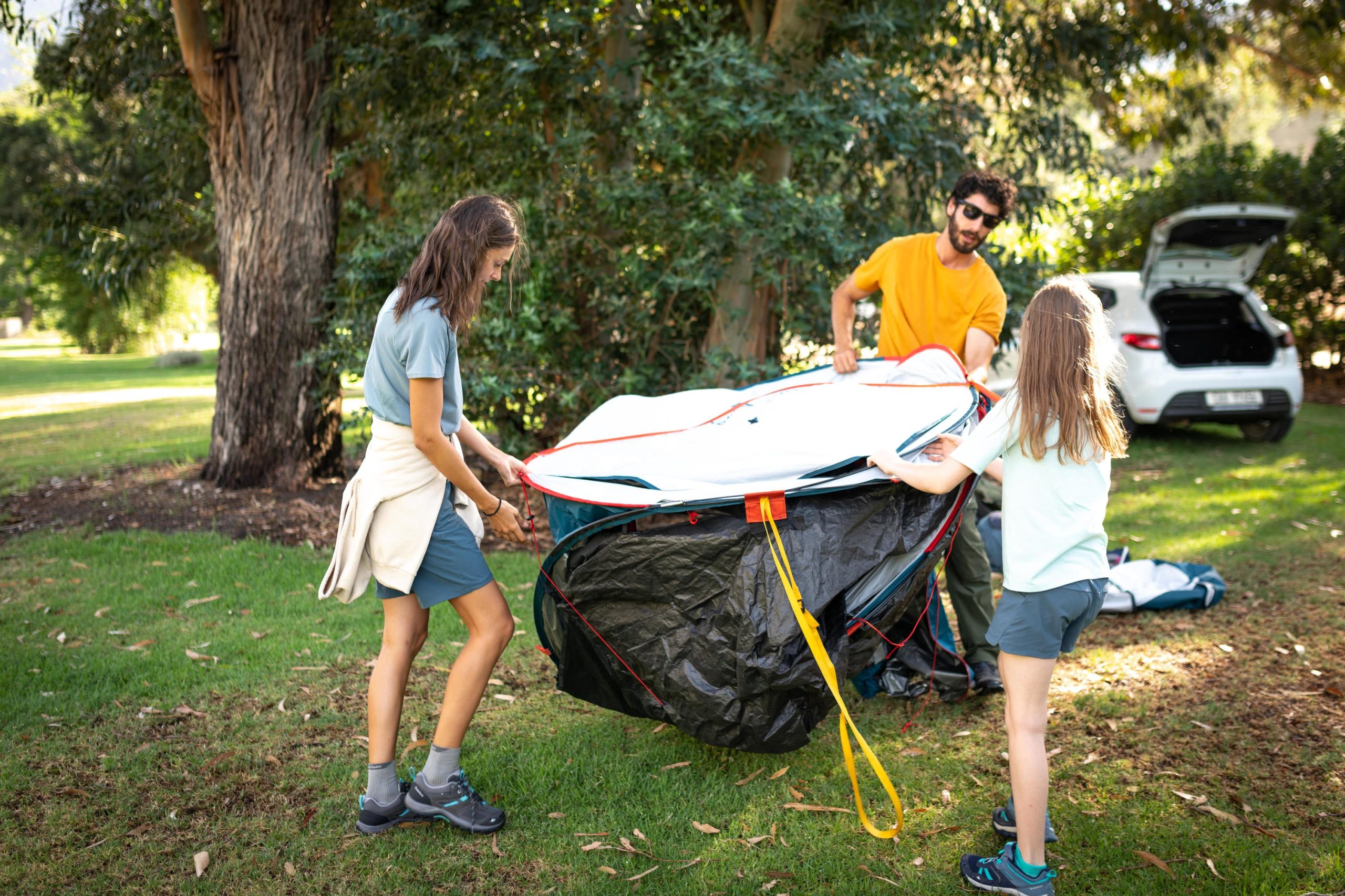 Quechua 2 Second Fresh & Black Waterproof Pop Up Camping Tent 3 Person - Image 14