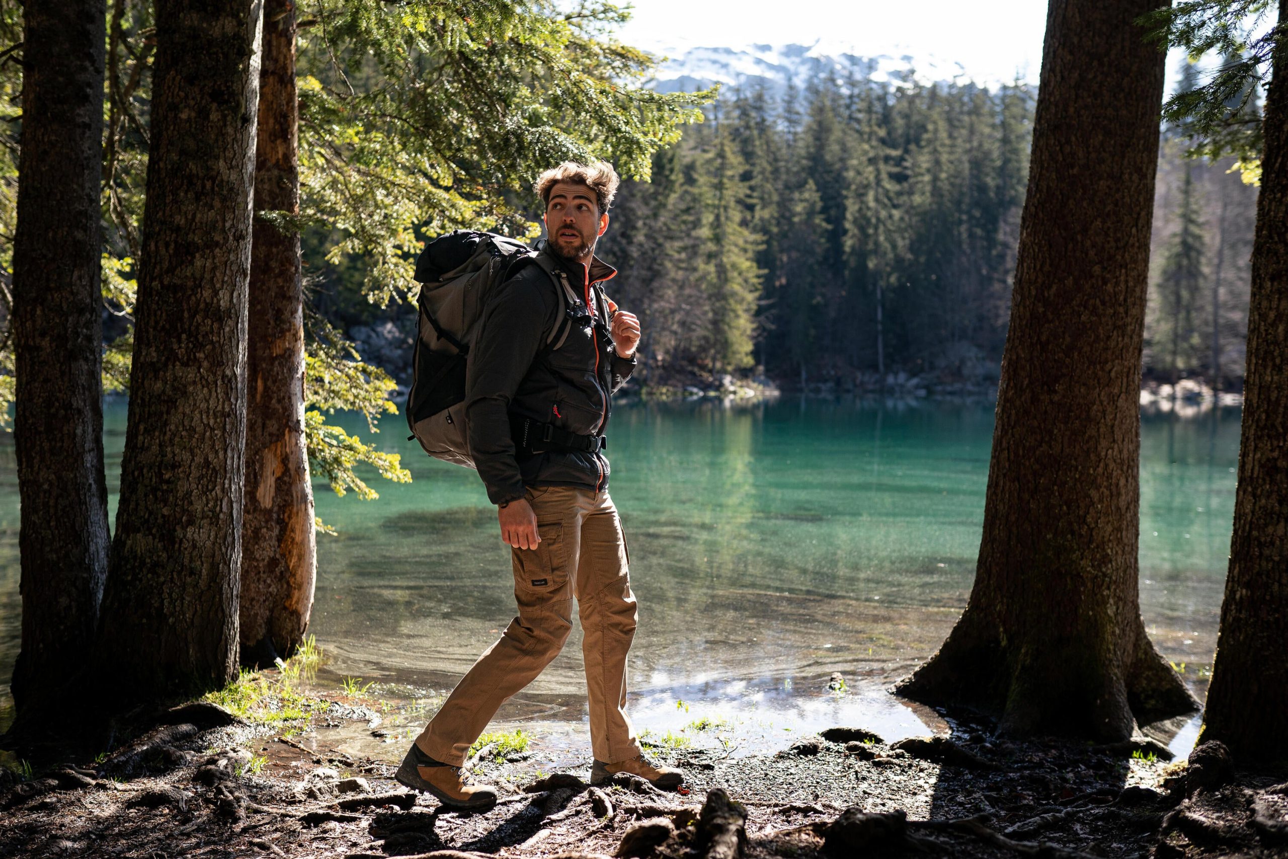 Forclaz Men's Travel 500 3-in-1 Waterproof Jacket - Image 12