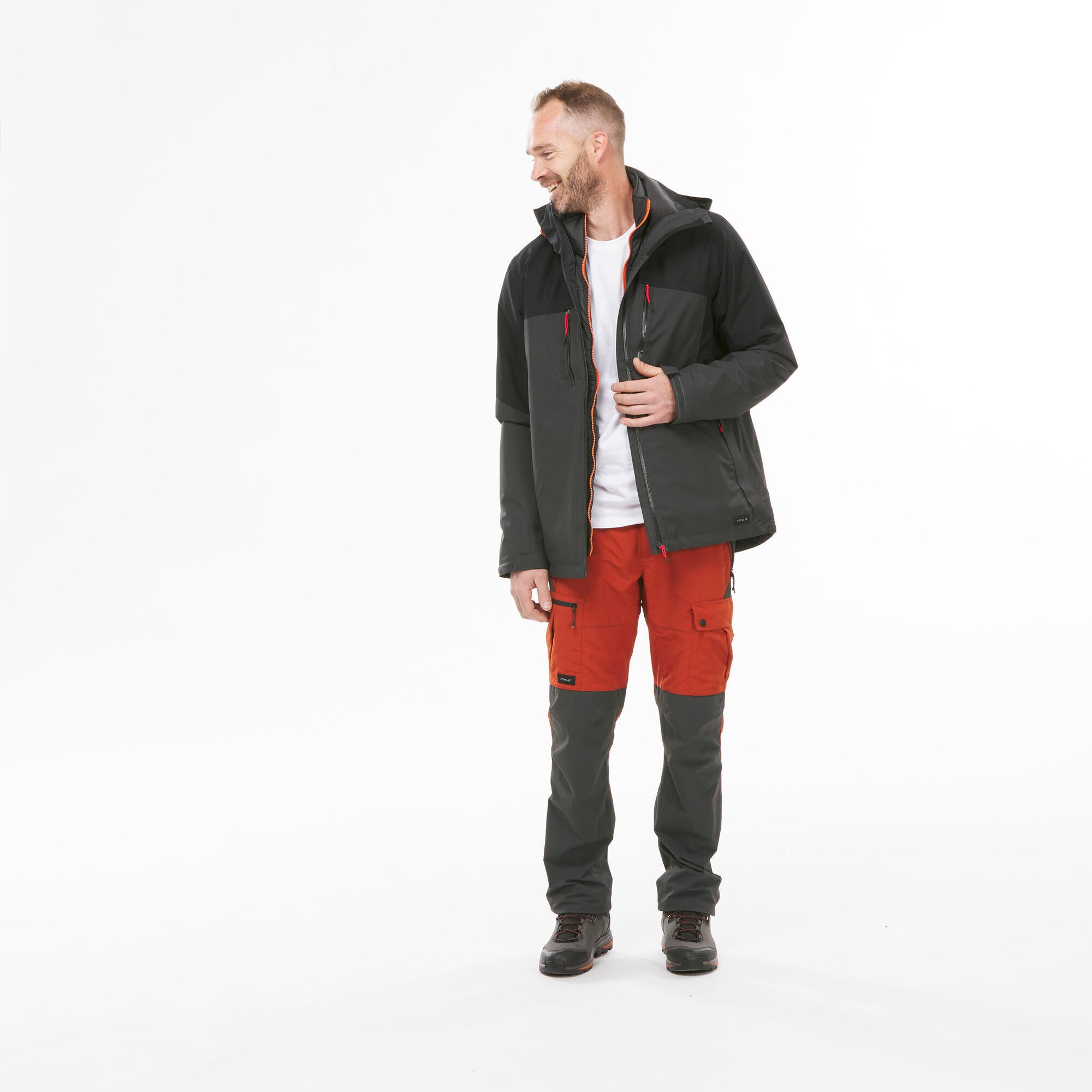Forclaz Men's Travel 500 3-in-1 Waterproof Jacket - Image 2