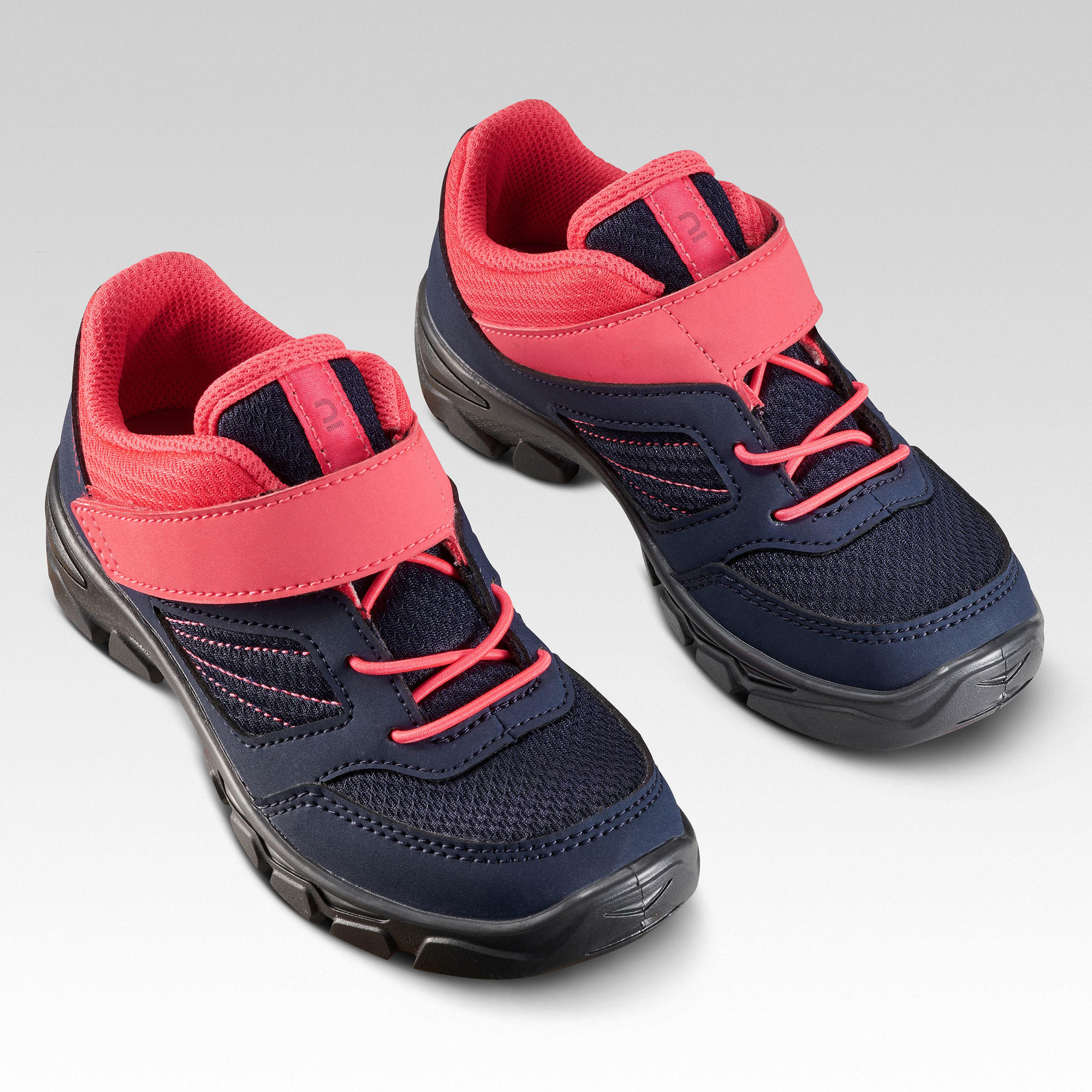 Quechua Kids' NH100 Velcro Hiking Shoes - Image 2