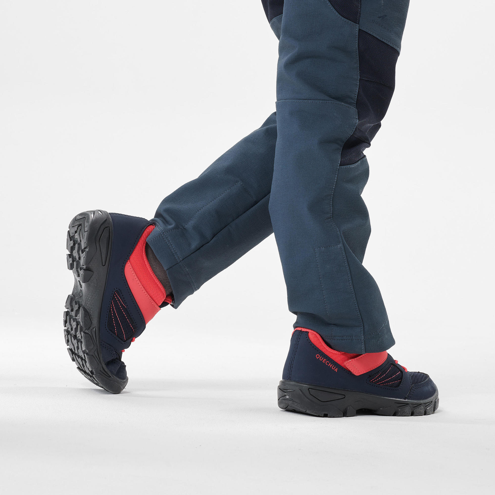 Quechua Kids' NH100 Velcro Hiking Shoes - Image 5