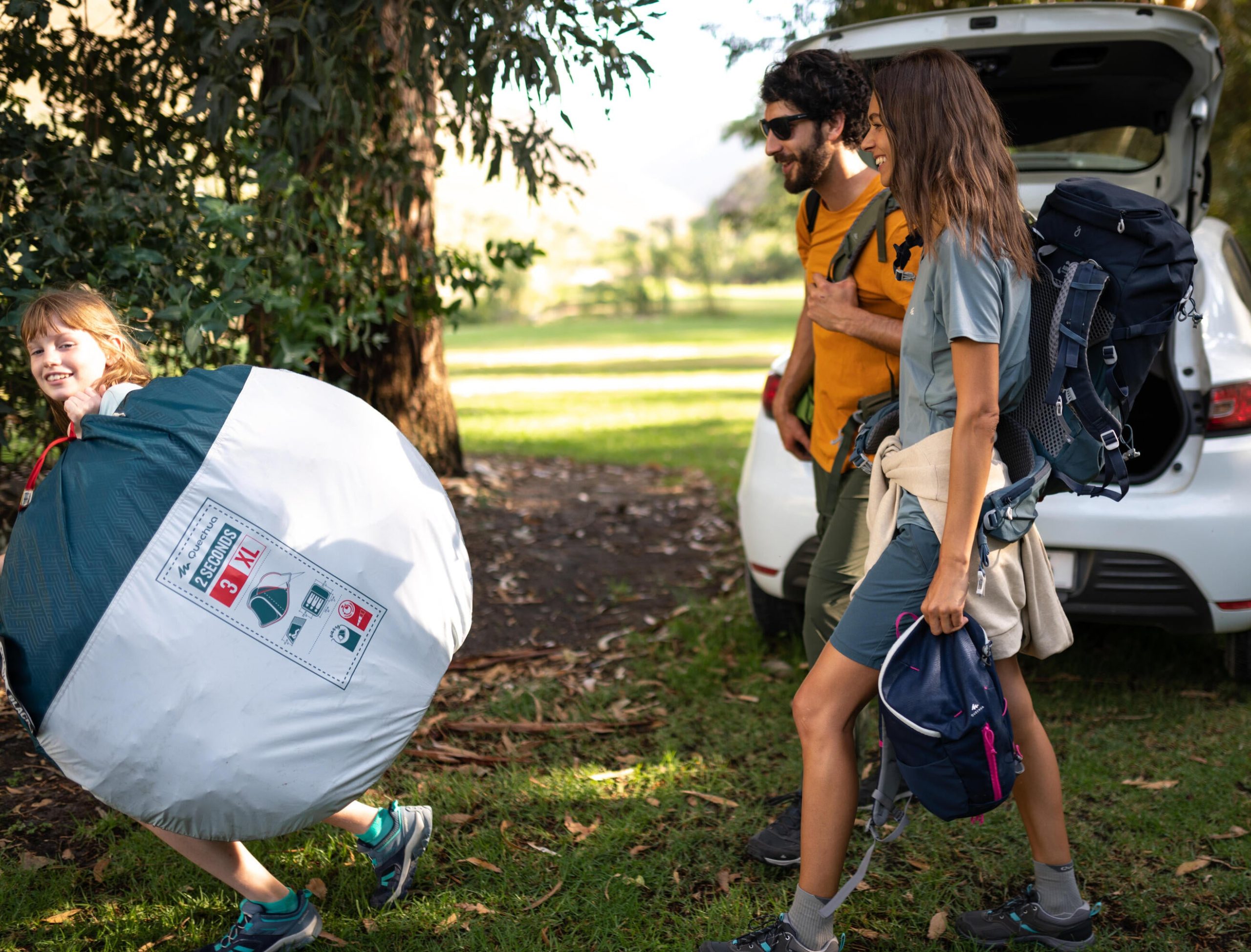 Quechua 2 Second XL Fresh & Black Waterproof Pop Up Camping Tent 3 Person - Image 17