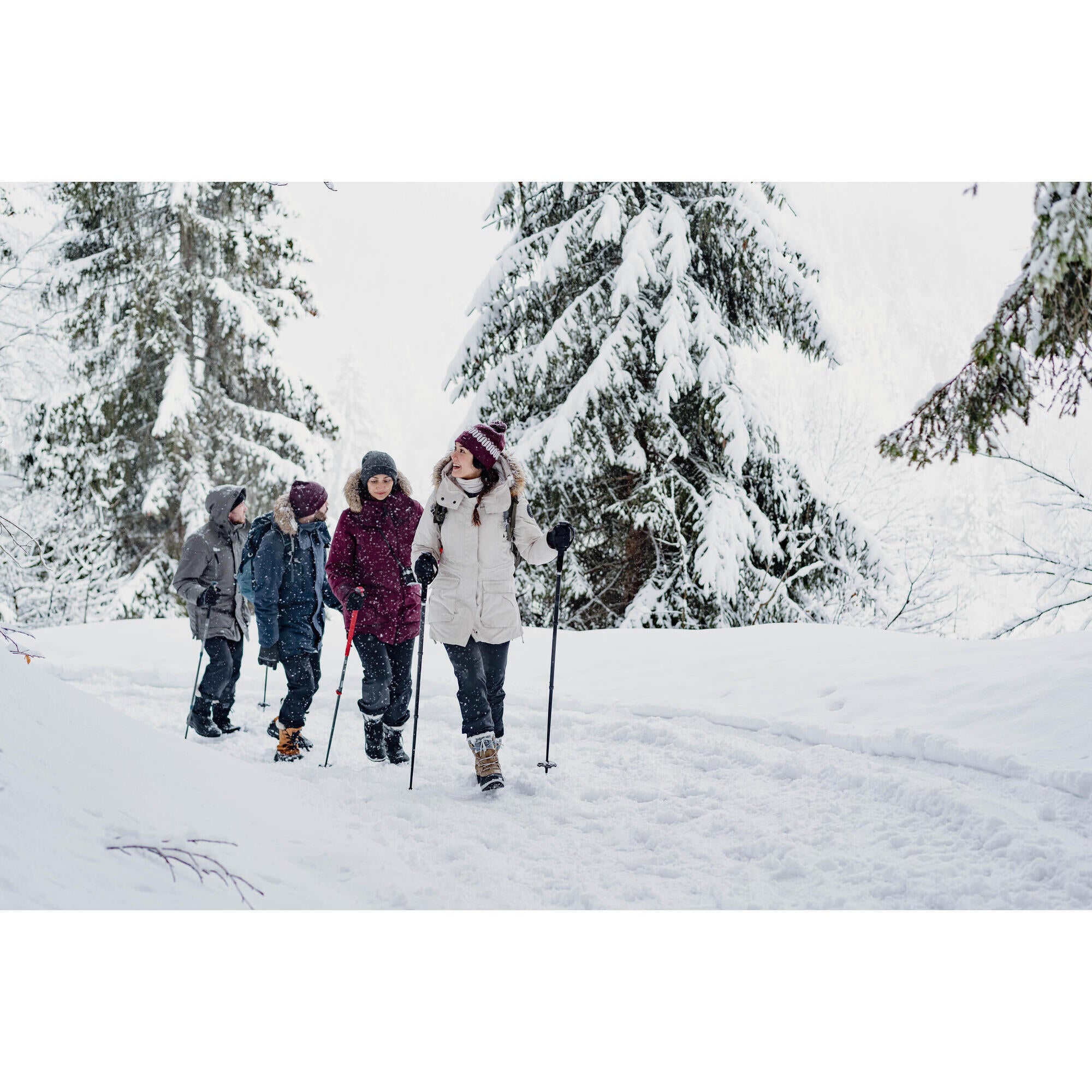 Quechua Women's NH500 Water-Repellent Snow Hiking Pants - Image 17