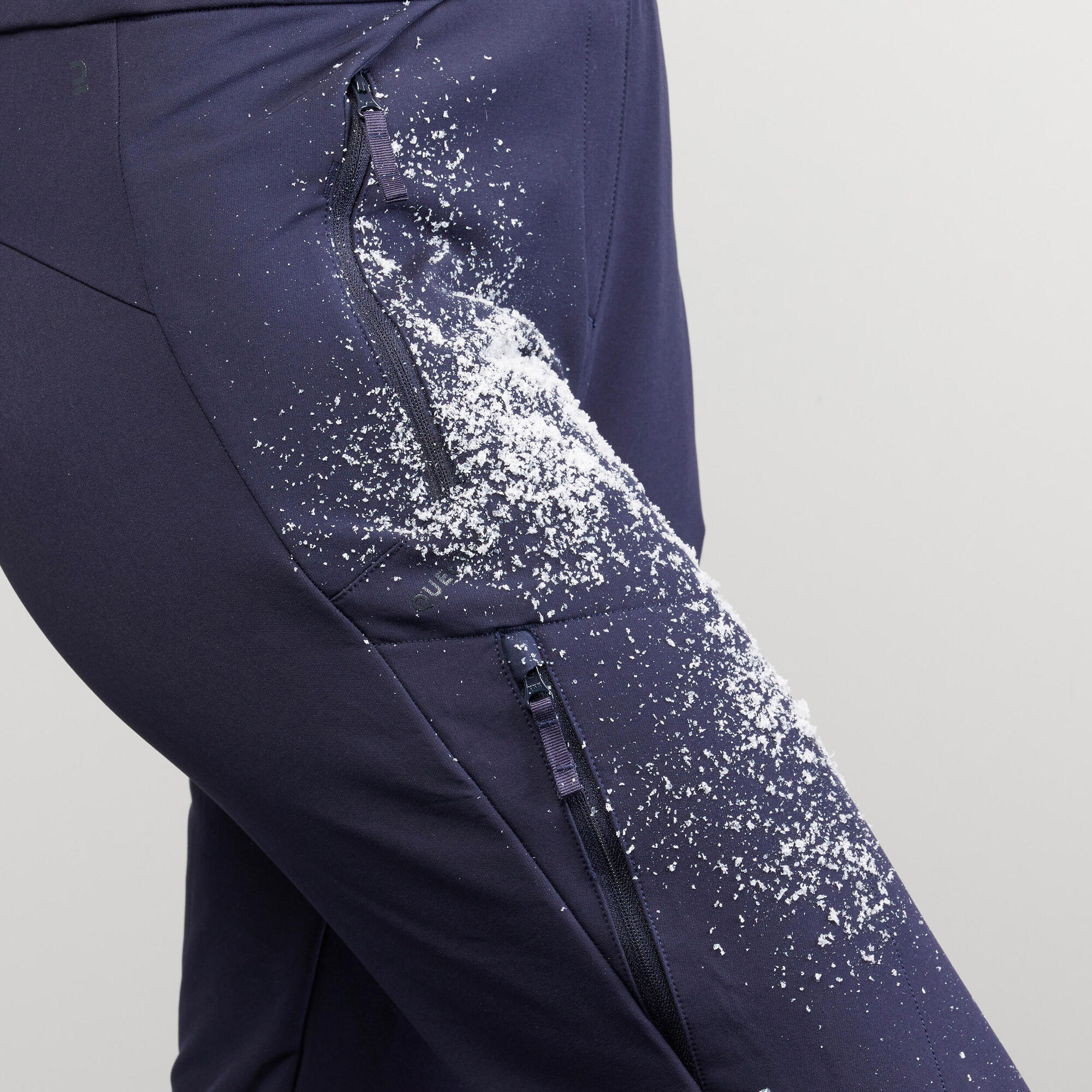 Quechua Women's NH500 Water-Repellent Snow Hiking Pants - Image 11