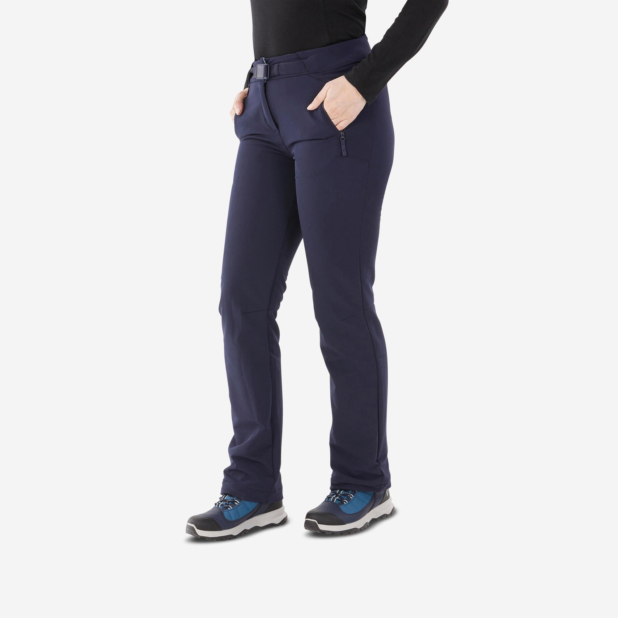 Quechua Women's NH500 Water-Repellent Snow Hiking Pants - Image 9