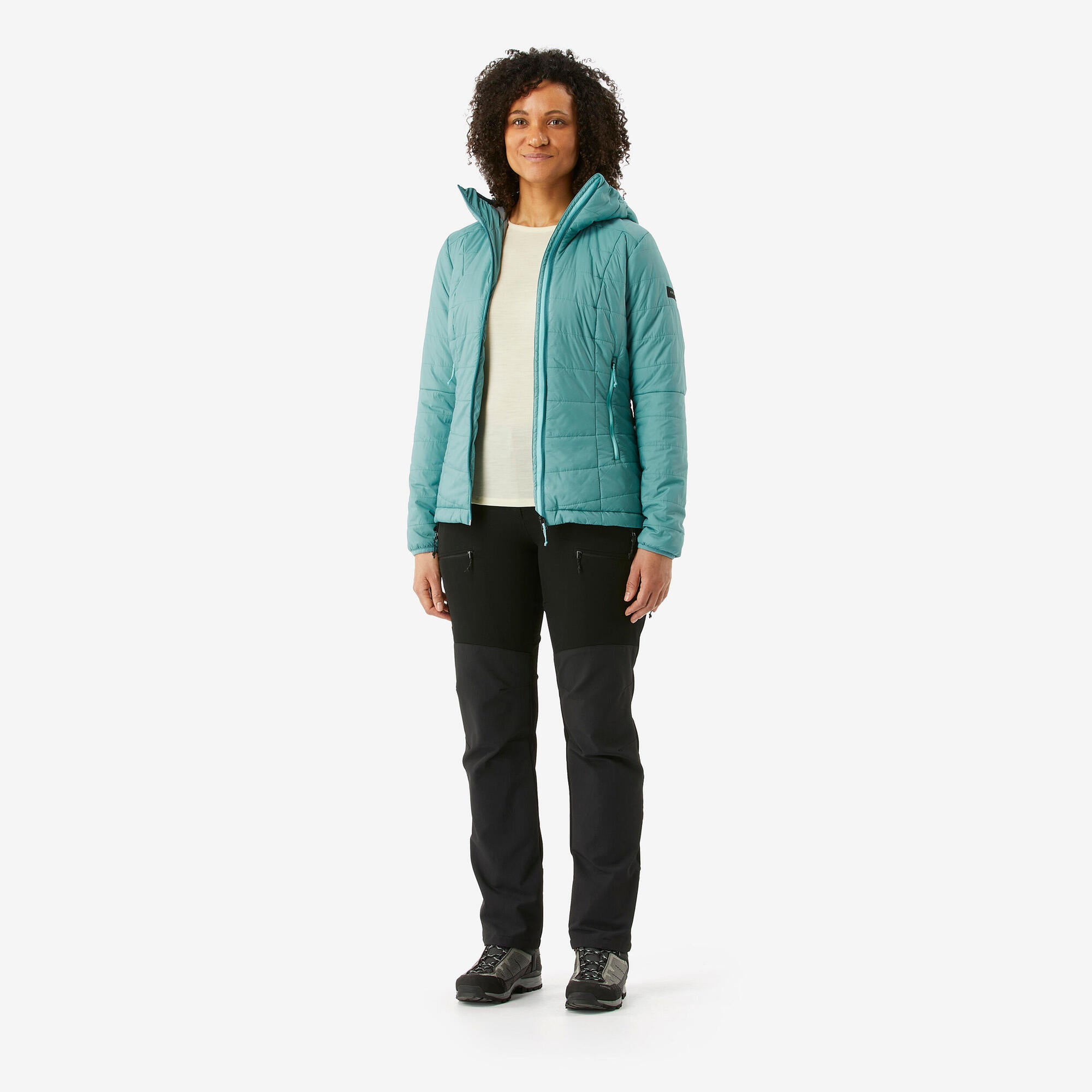 Forclaz Women's MT100 Hooded Synthetic Jacket - Image 11