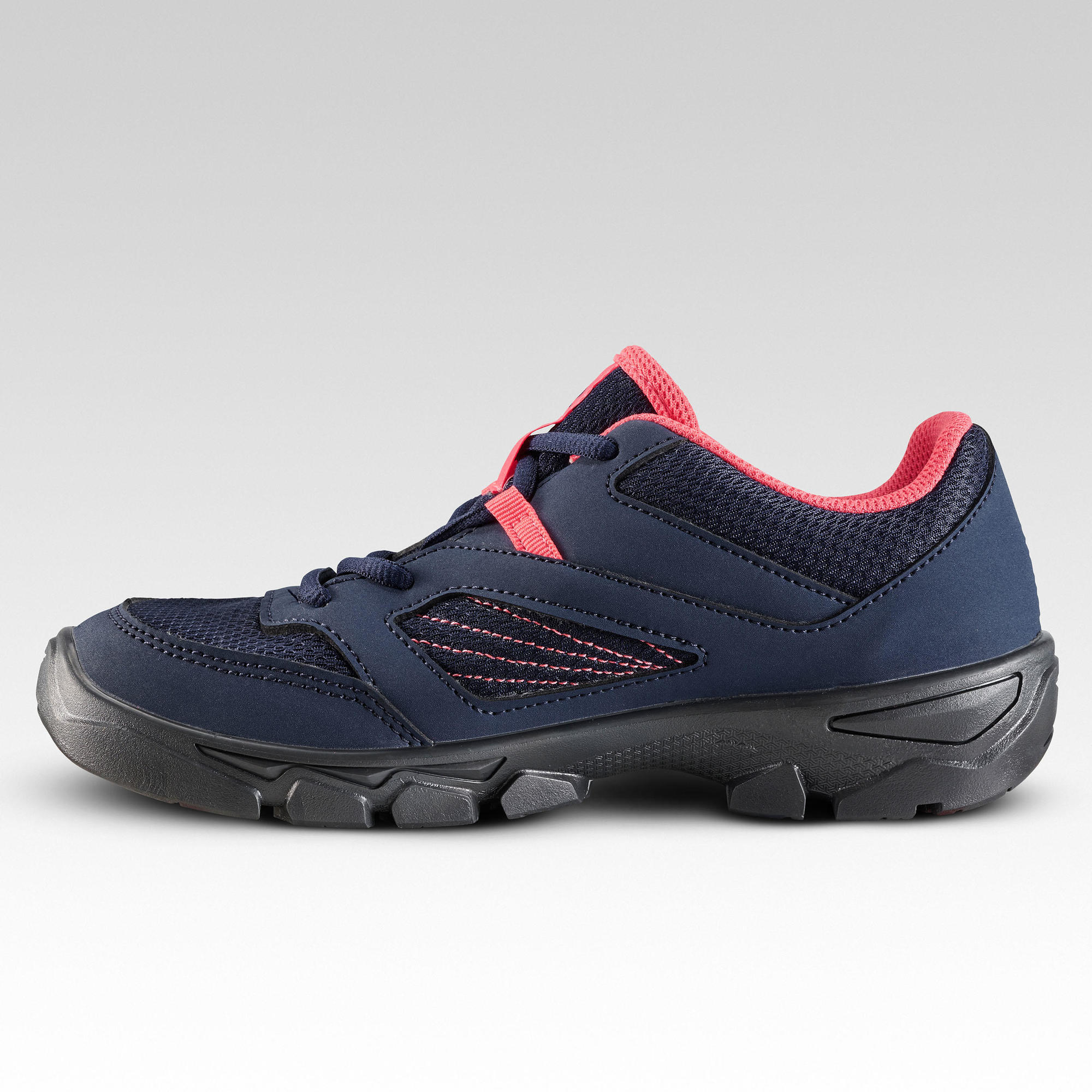 Quechua Kids' NH100 Lace-Up Hiking Shoes - Image 3