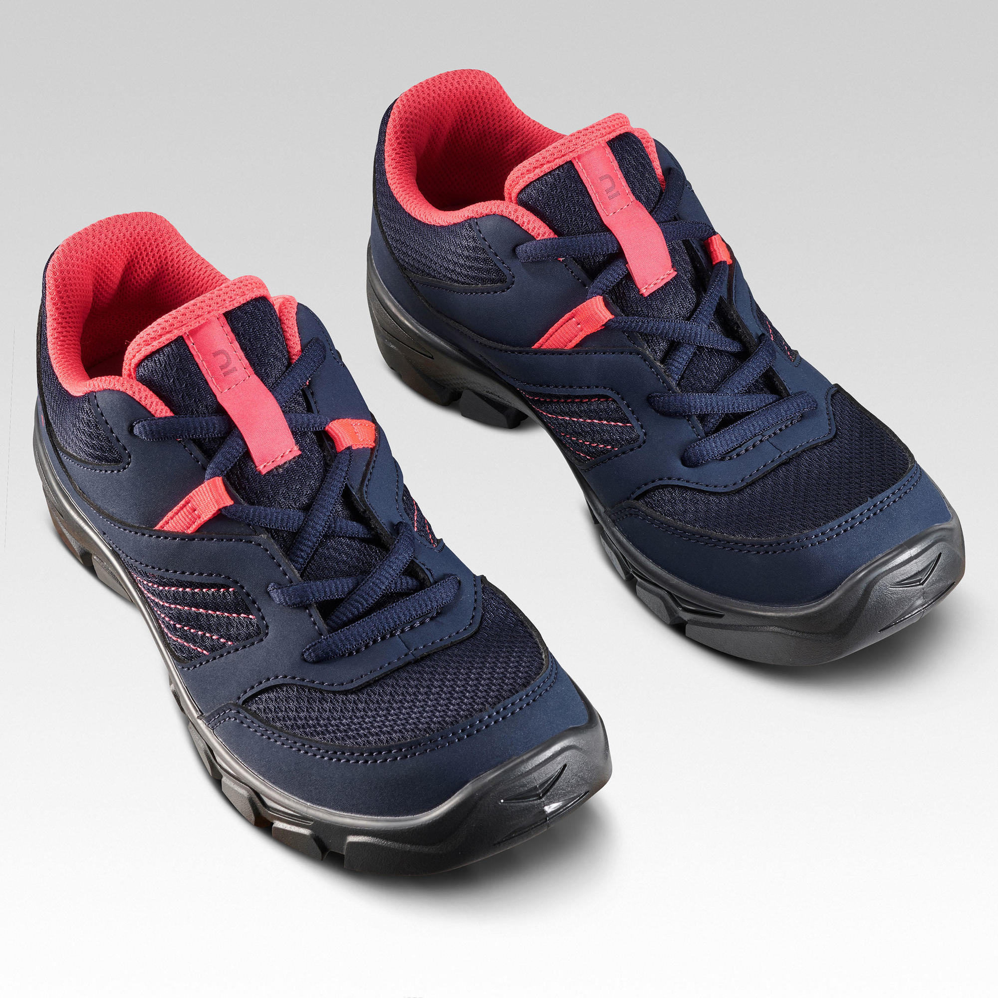 Quechua Kids' NH100 Lace-Up Hiking Shoes - Image 2