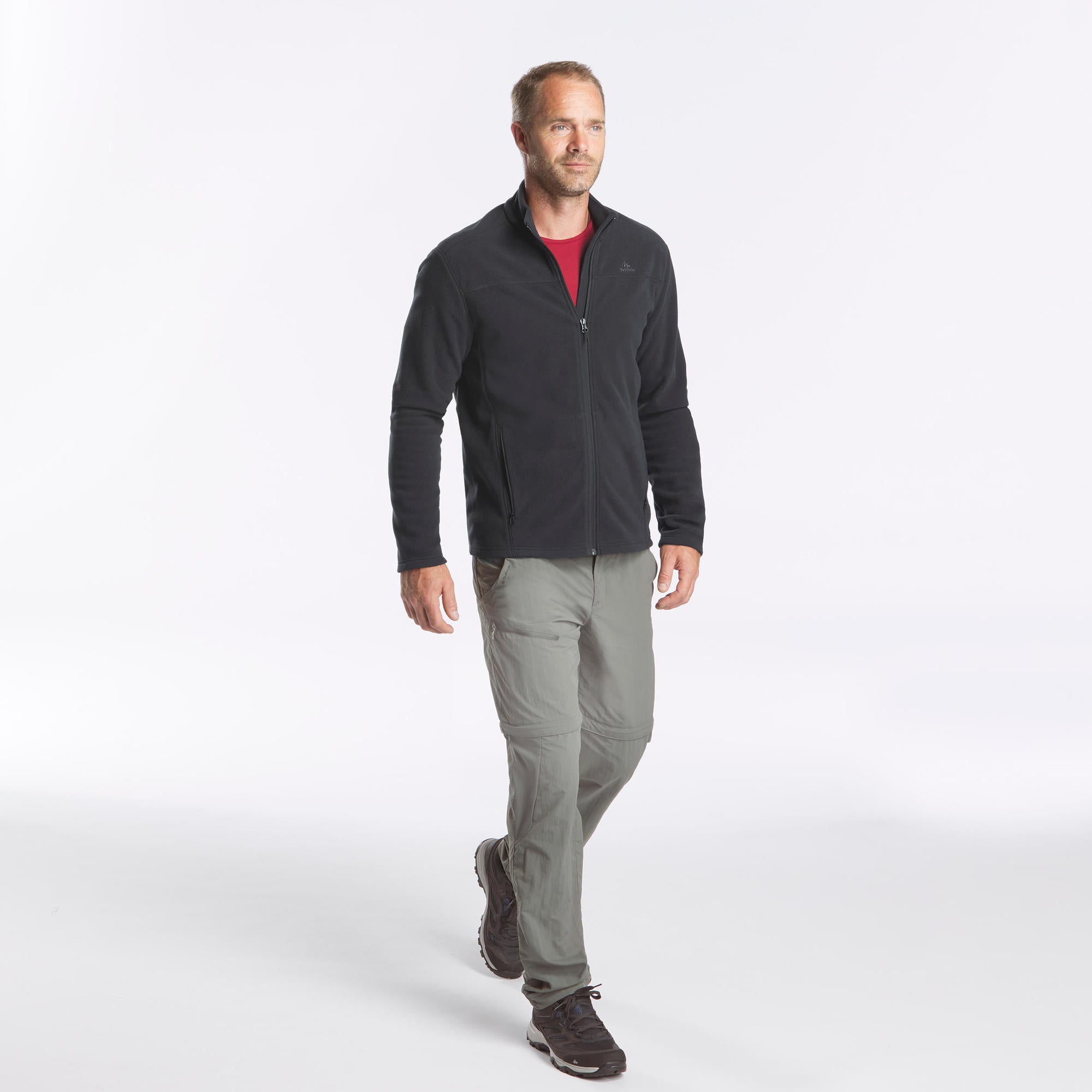 Quechua Men's MH120 Hiking Fleece - Image 4
