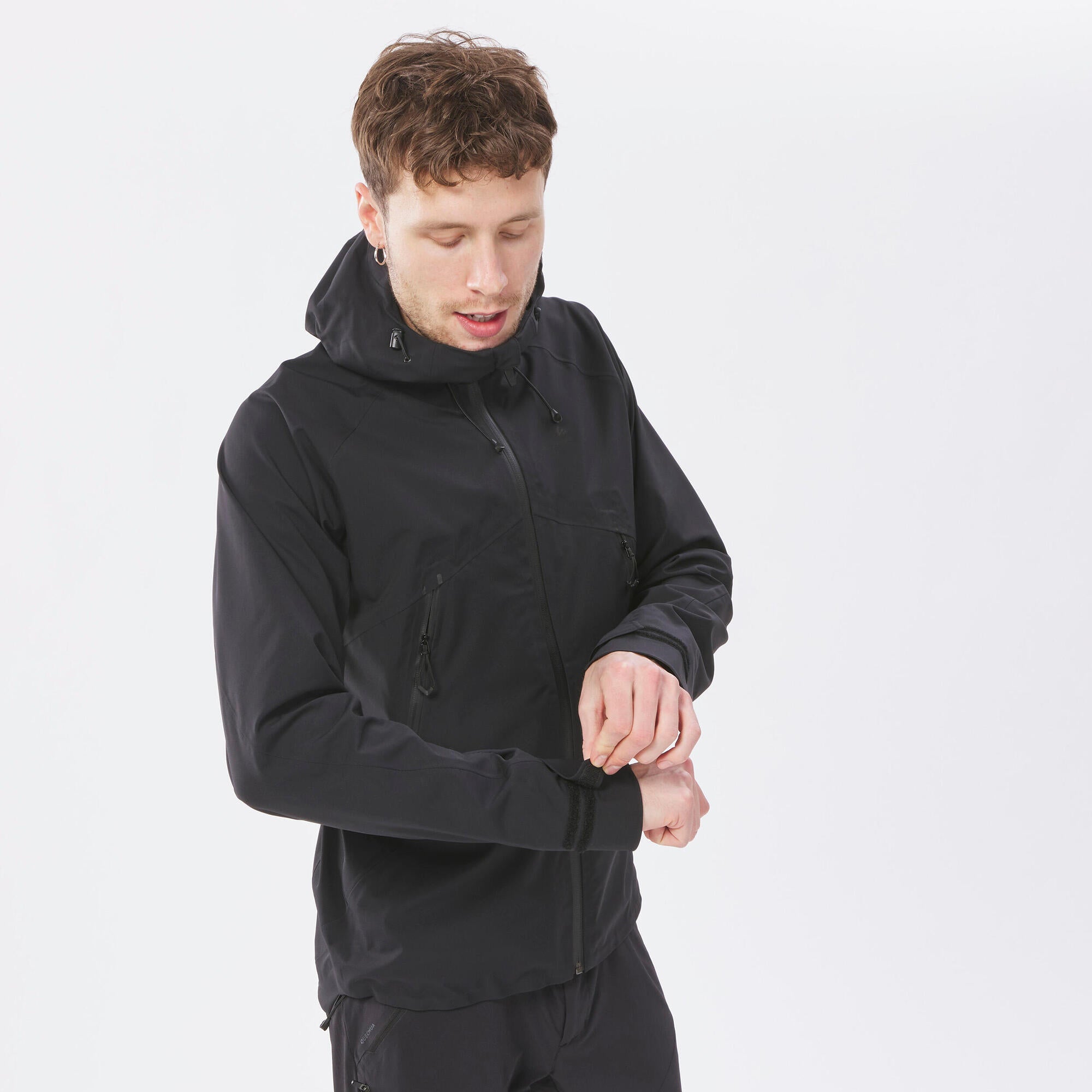 Quechua Men's MH500 Hiking Lightweight Waterproof Jacket - Image 23