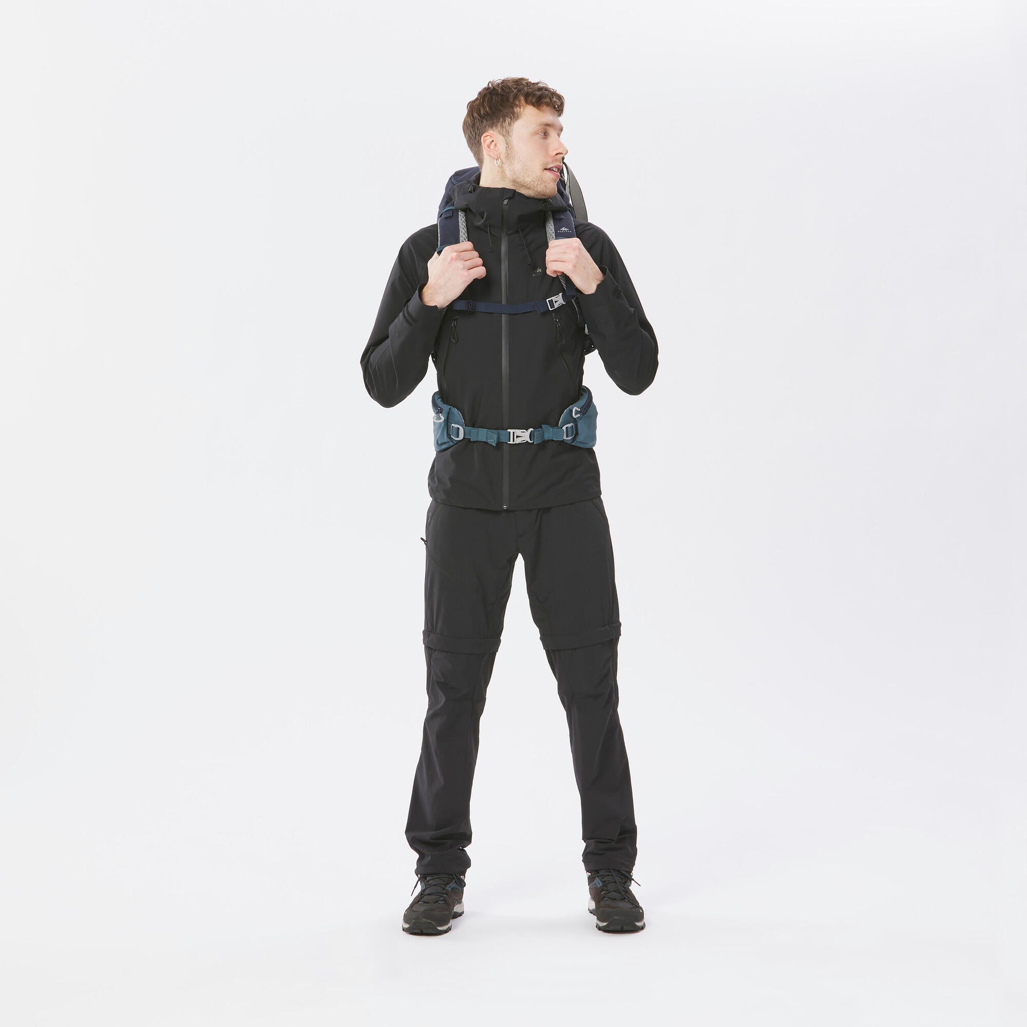Quechua Men's MH500 Hiking Lightweight Waterproof Jacket - Image 17