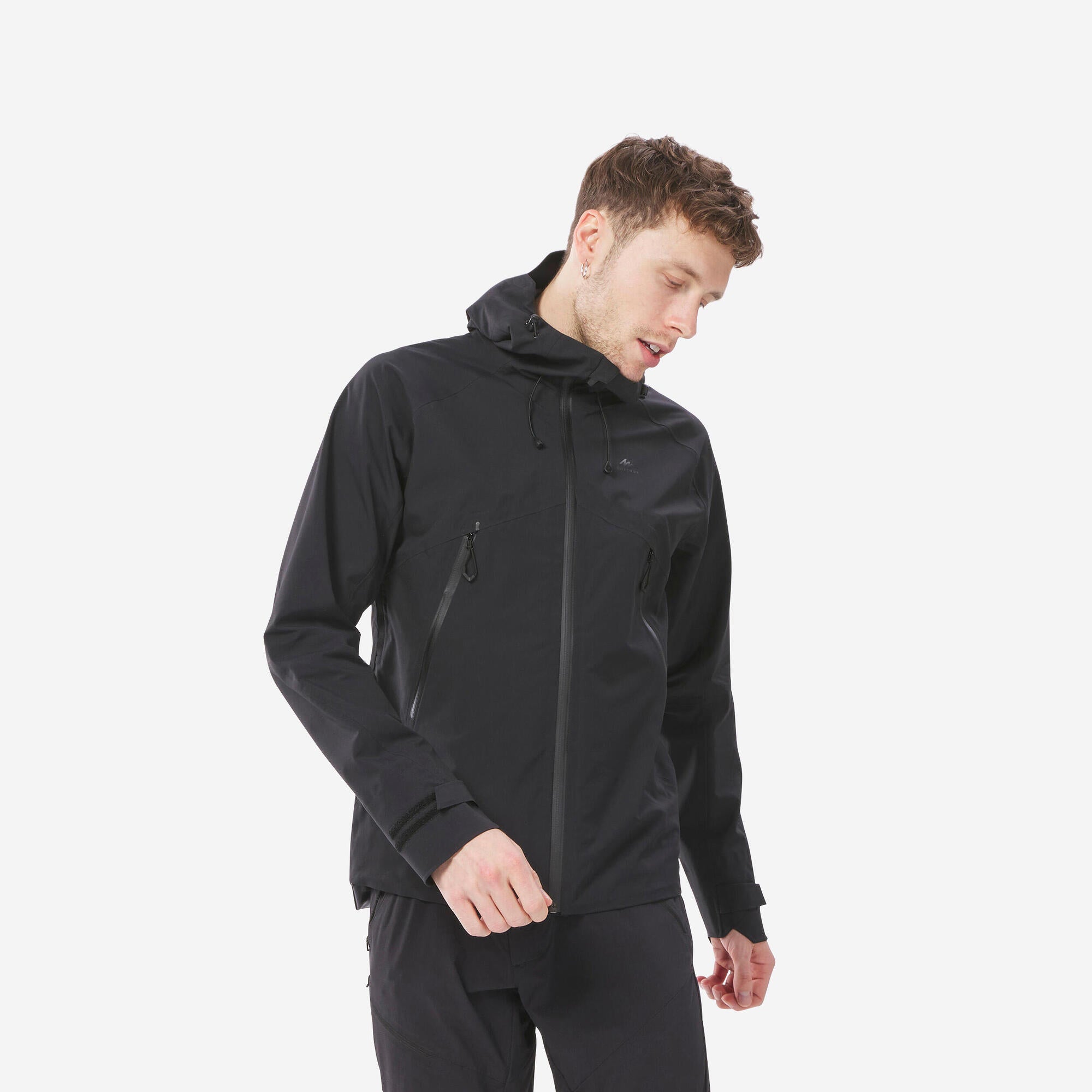 Quechua Men's MH500 Hiking Lightweight Waterproof Jacket - Image 16