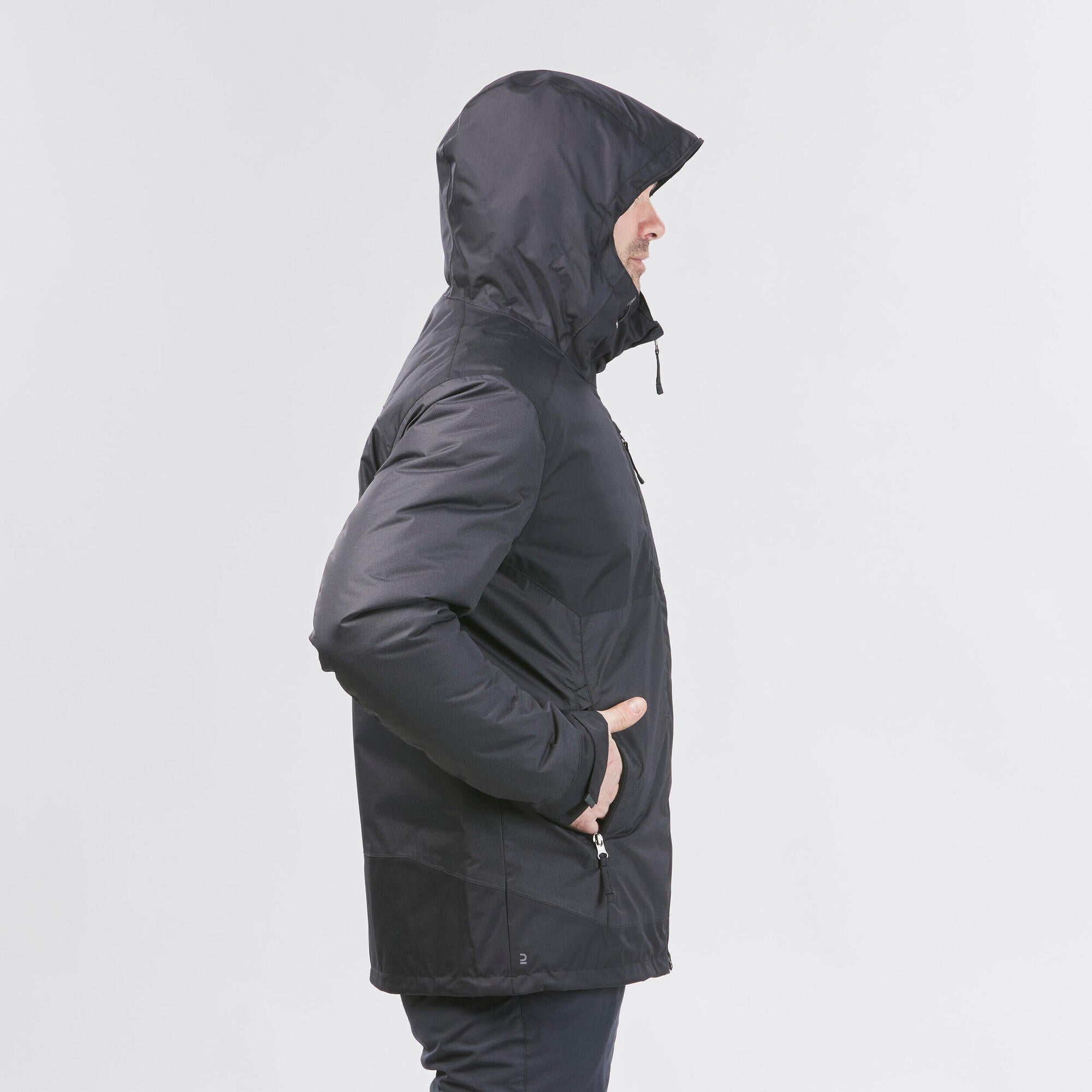 Quechua Men's hiking waterproof winter jacket - SH500 14°F - Image 4