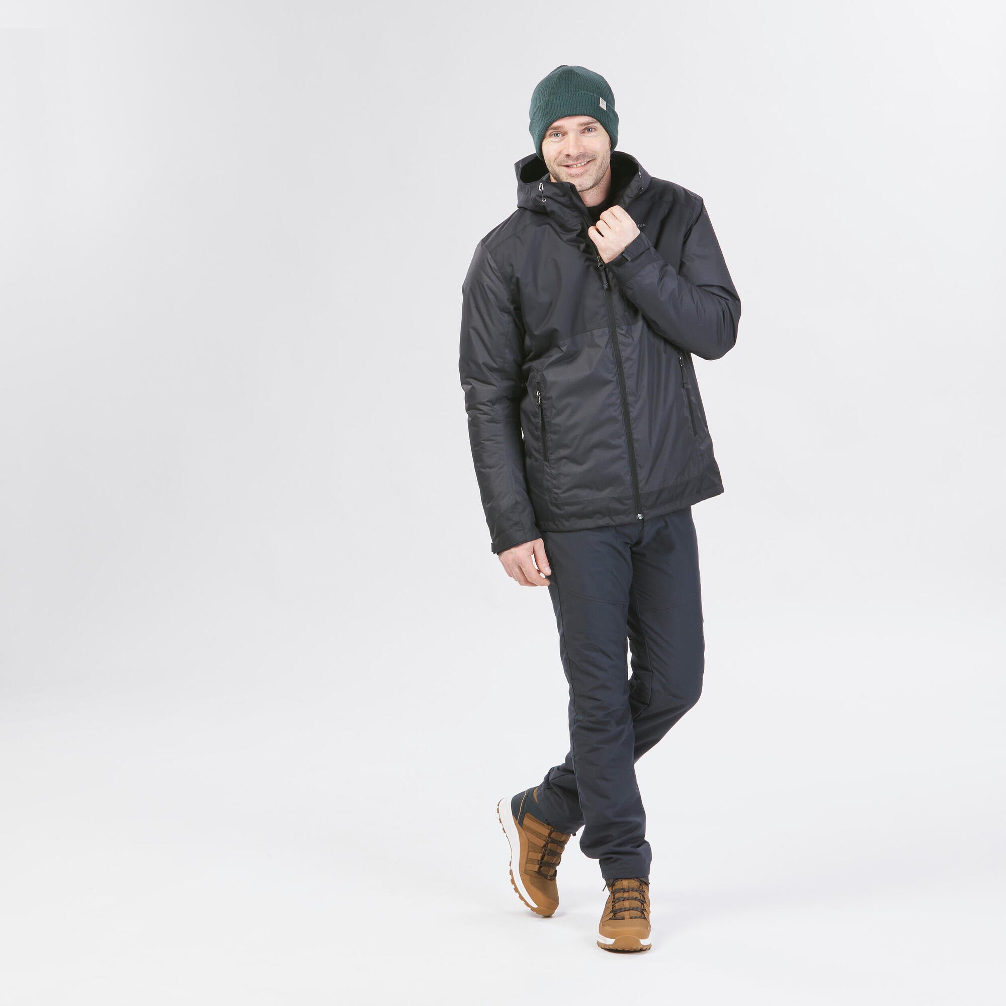Quechua Men's hiking waterproof winter jacket - SH500 14°F - Image 2
