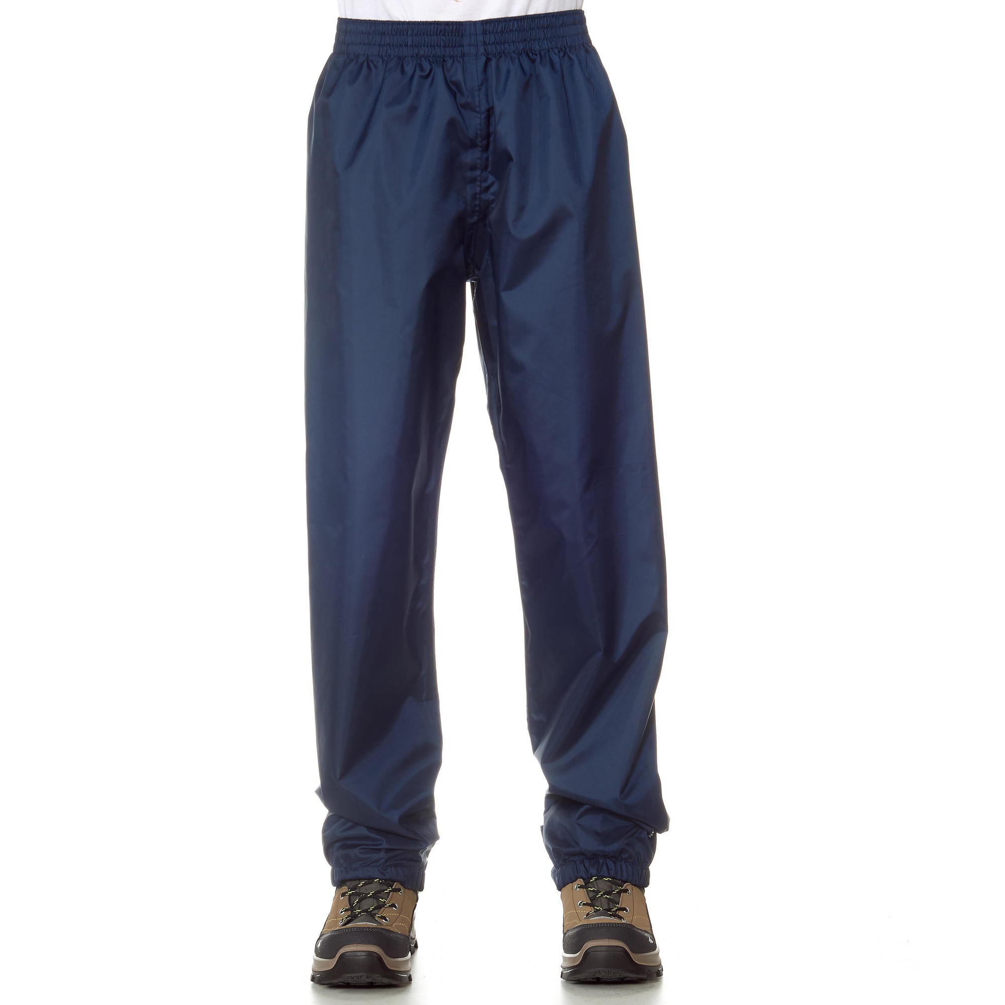 Quechua Kids' MH100 Waterproof Hiking Overpants ?C Ages 7?C15