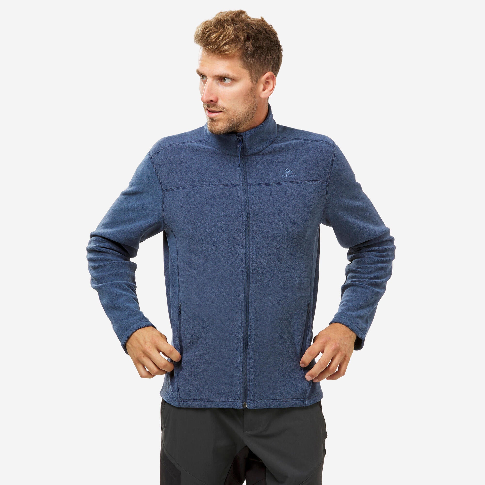 Quechua Men's MH120 Fleece Hiking Jacket - Image 8