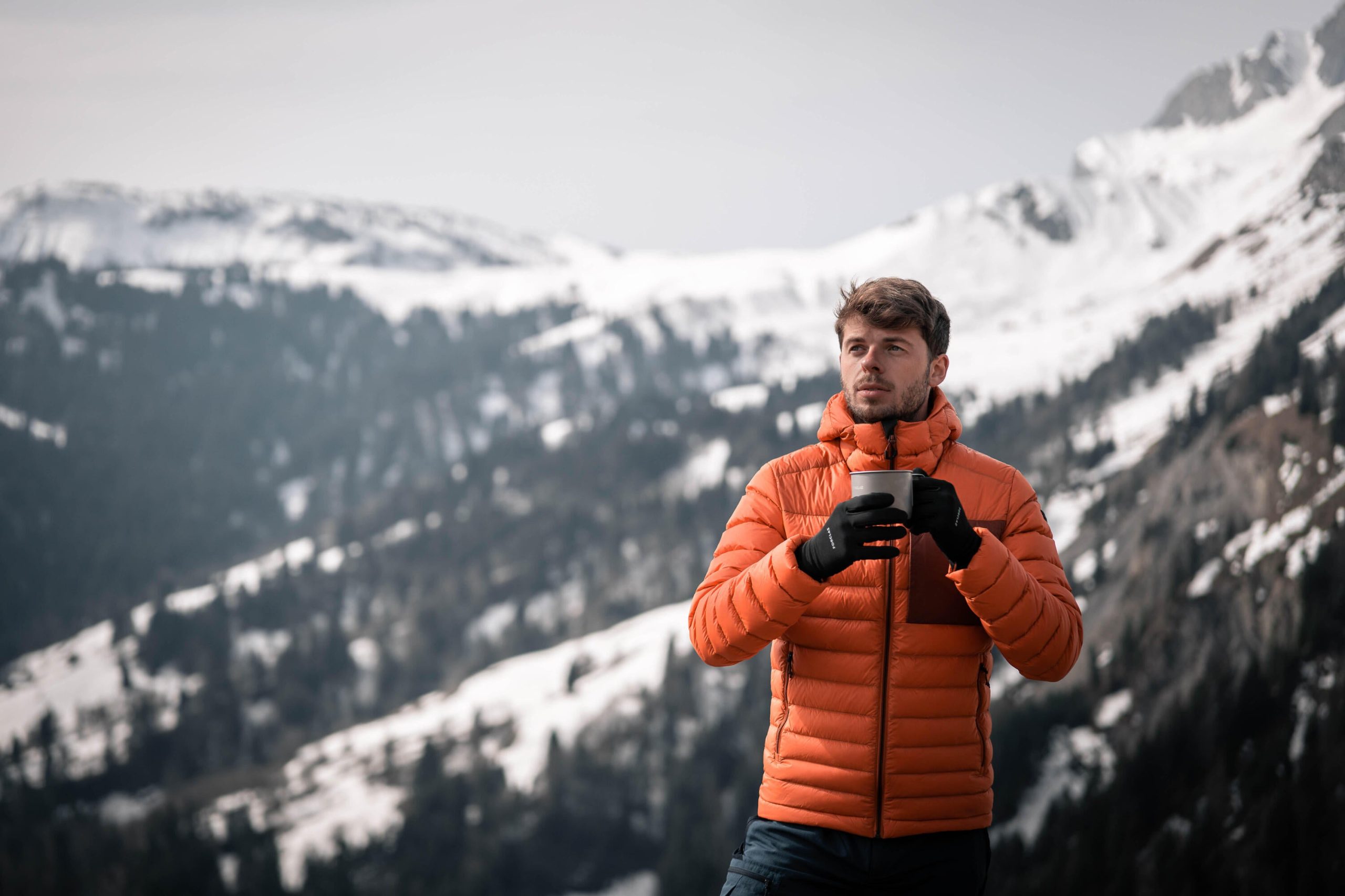 Forclaz Men's MT500 Hooded Down Puffer Jacket - Image 54