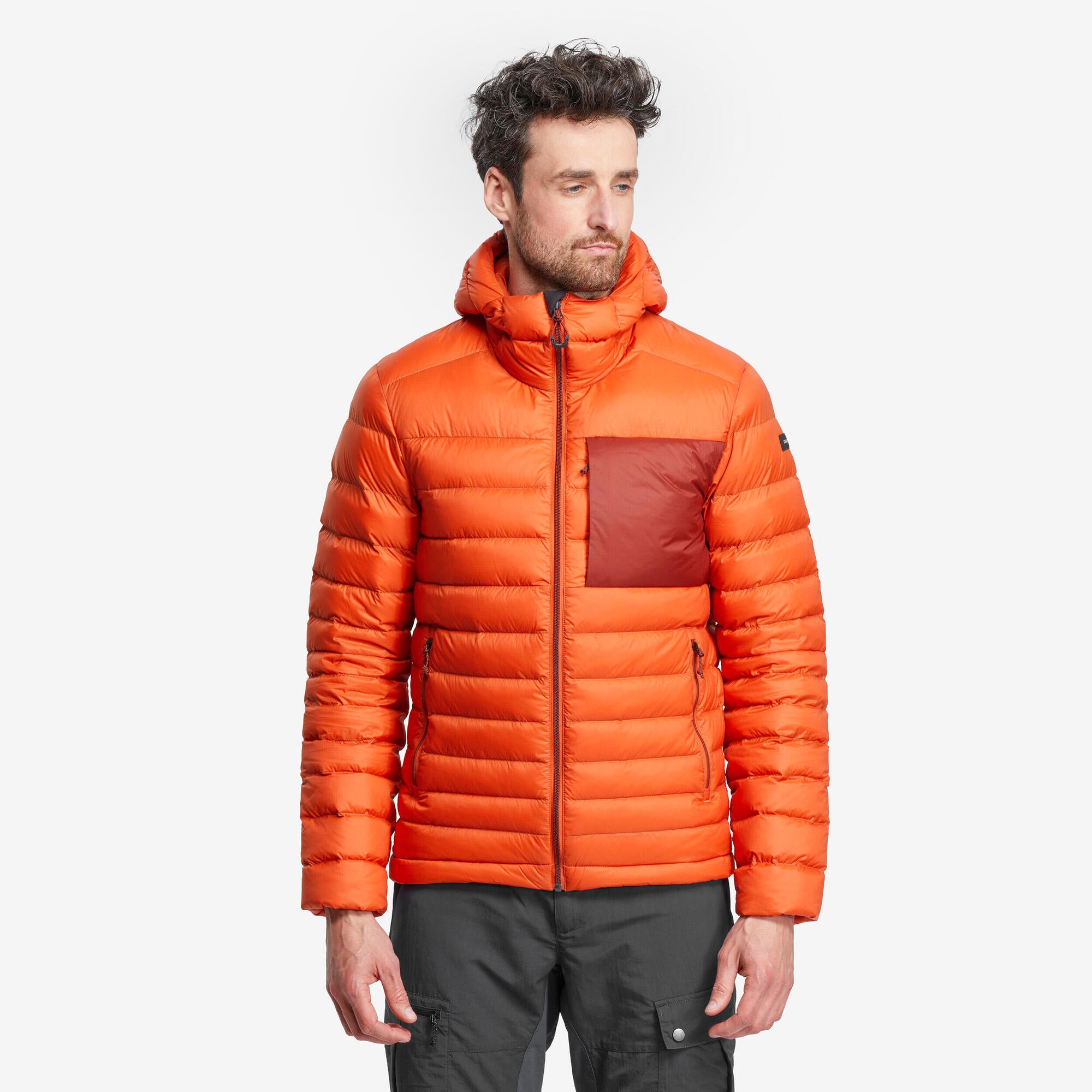Forclaz Men's MT500 Hooded Down Puffer Jacket - Image 10