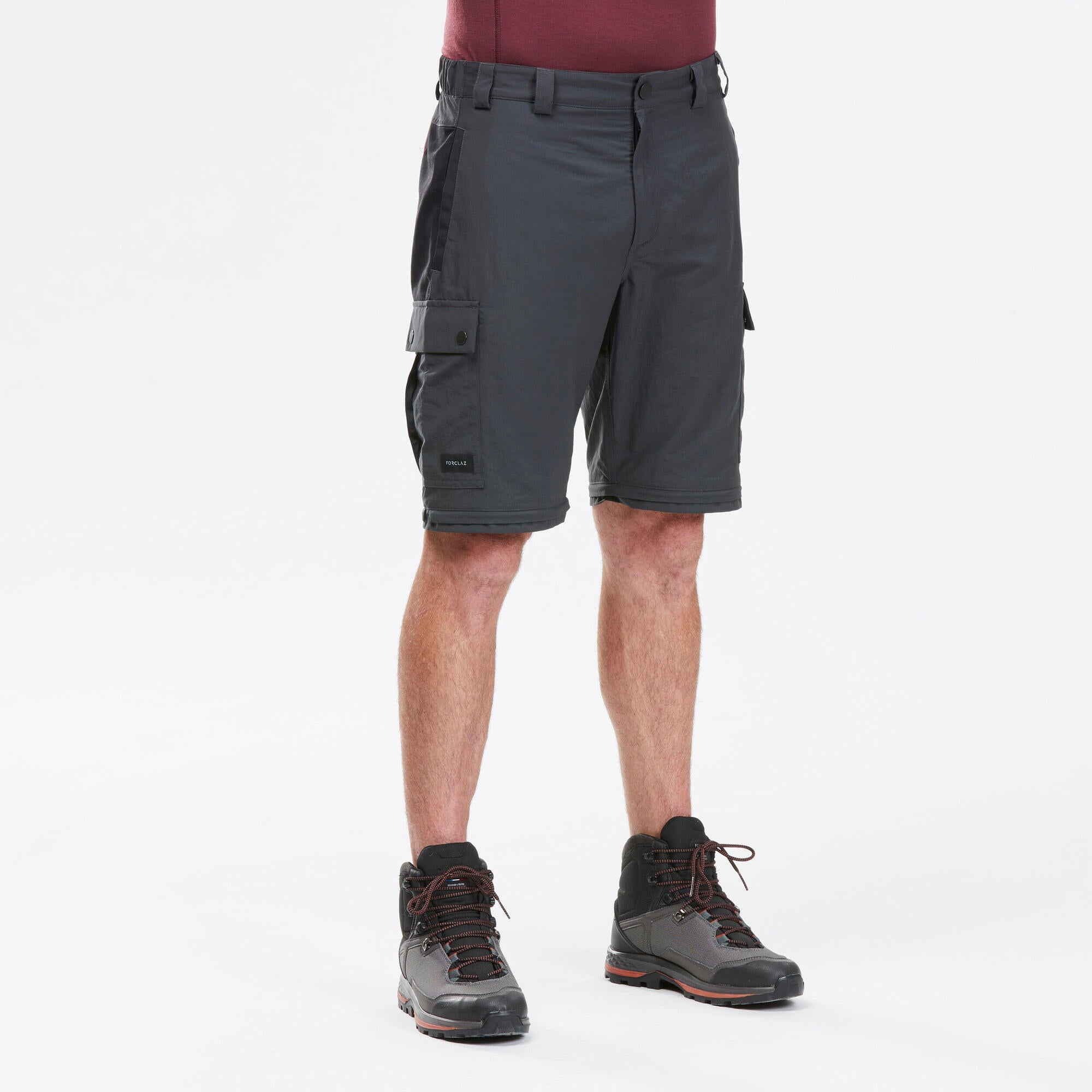 Forclaz Men's MT100 2-in-1 Zip-Off Hiking Pants - Image 3