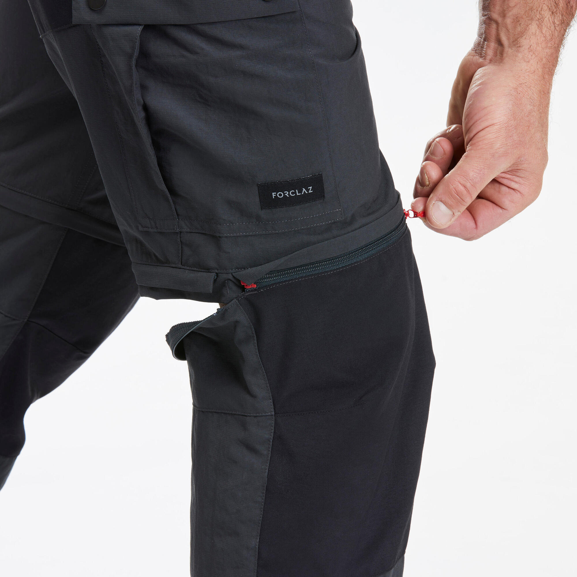 Forclaz Men's MT100 2-in-1 Zip-Off Hiking Pants - Image 7