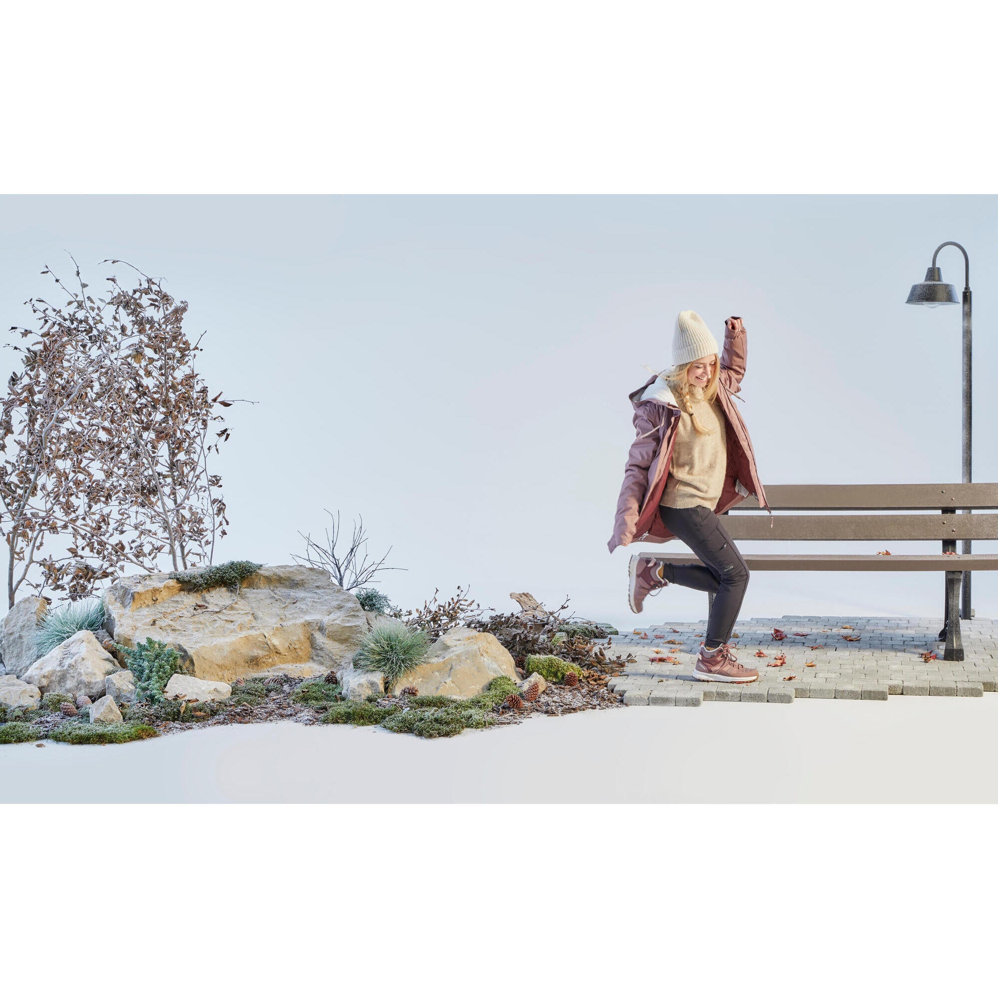 Quechua Women's SH500 Mid Hiking Boots - Image 10