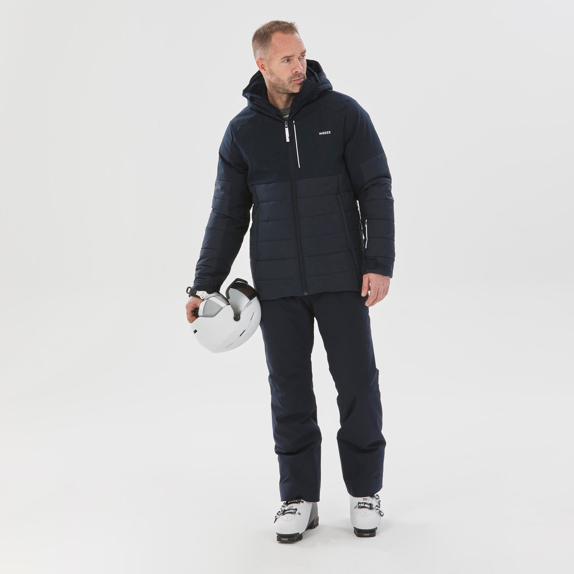 Wedze Men's 100 Mid-Length Warm Ski Jacket - Image 4