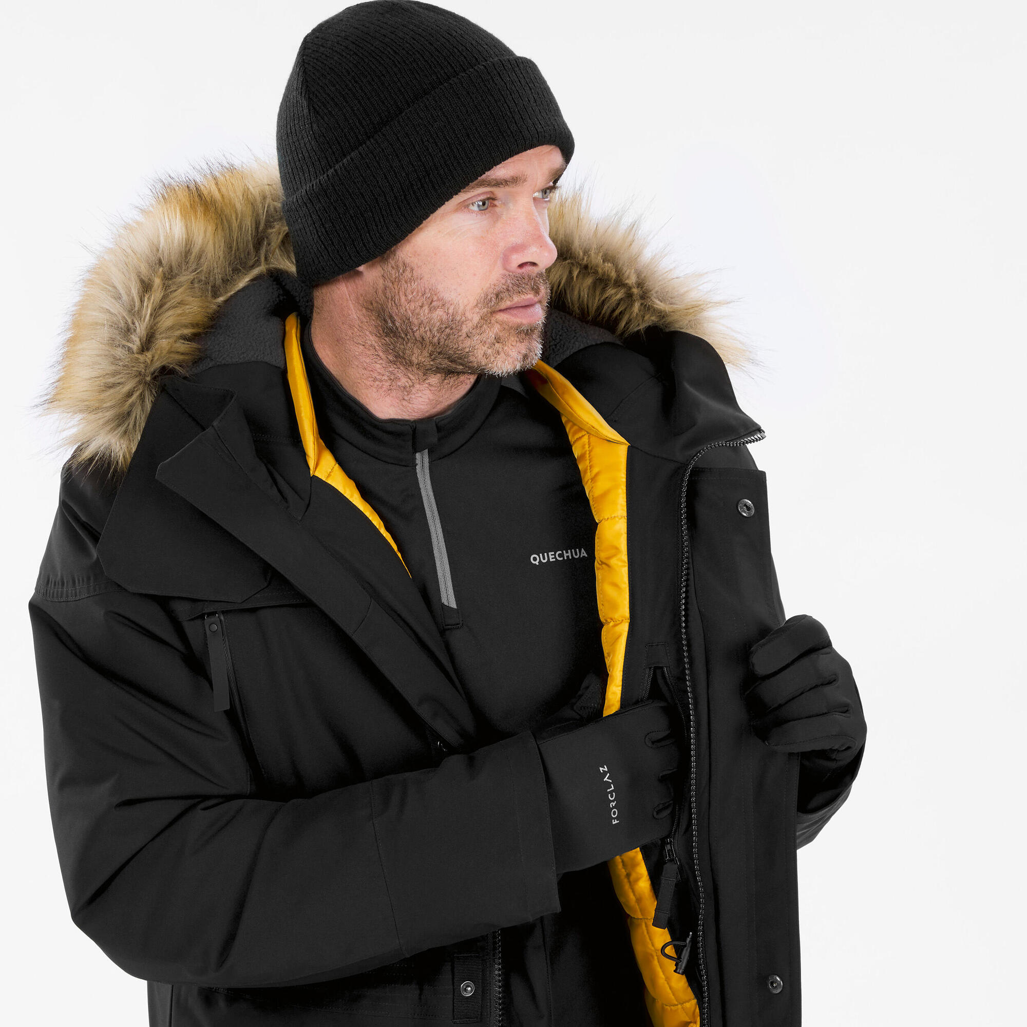 Quechua Men's Winter Waterproof Hiking Parka - SH900 -4°F - Image 6