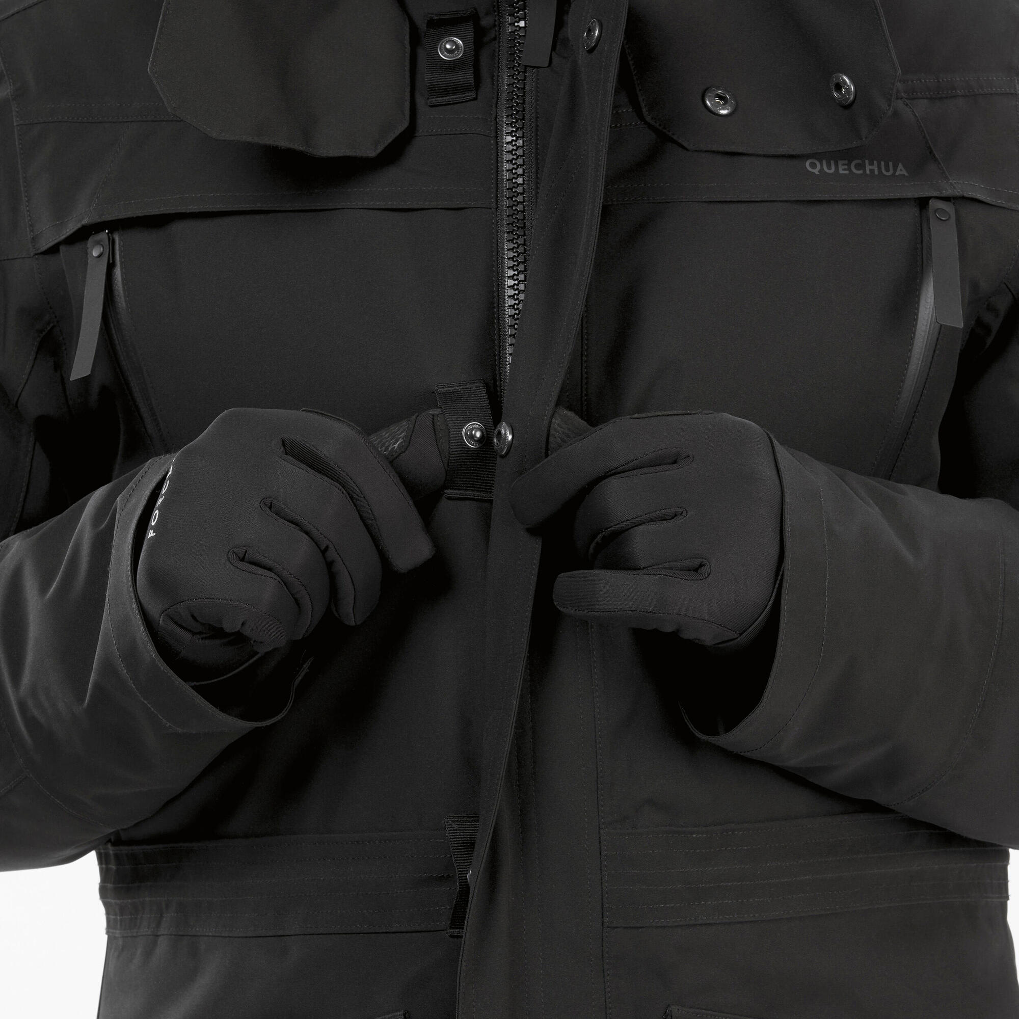 Quechua Men's Winter Waterproof Hiking Parka - SH900 -4°F - Image 11