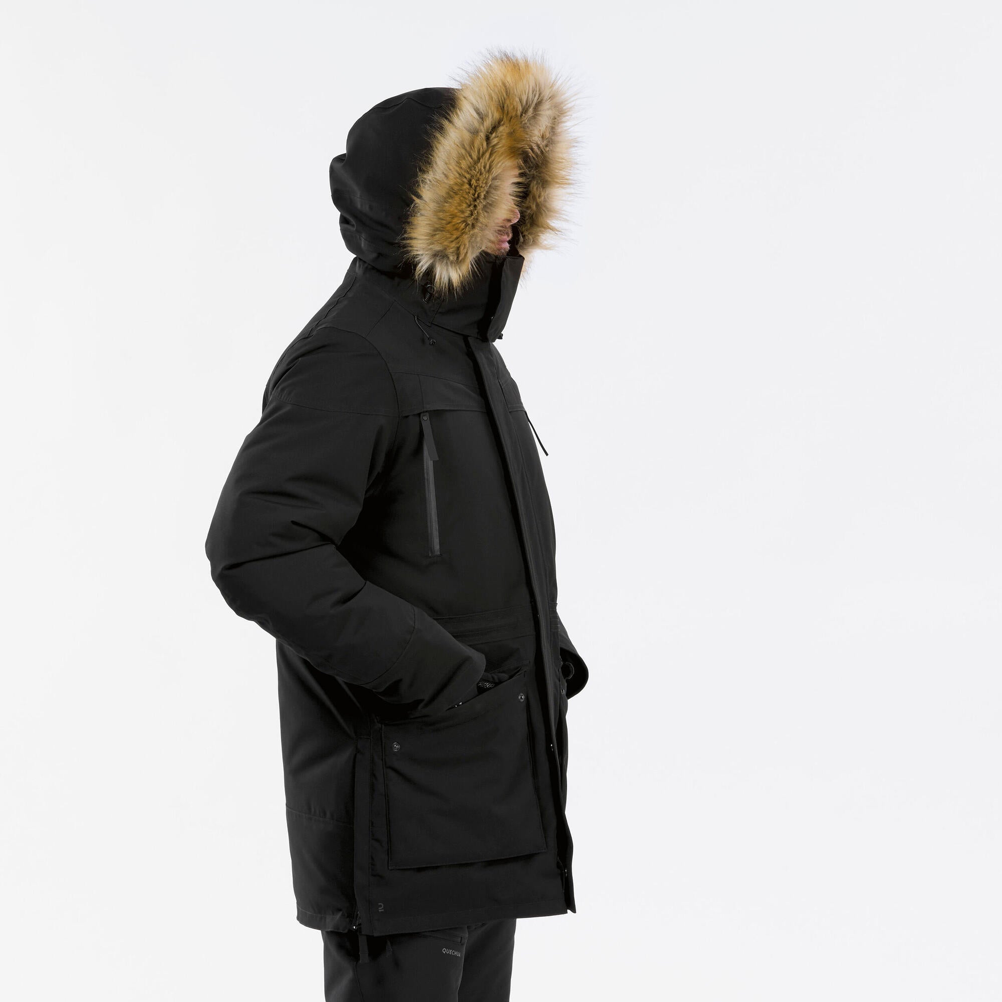 Quechua Men's Winter Waterproof Hiking Parka - SH900 -4°F - Image 3