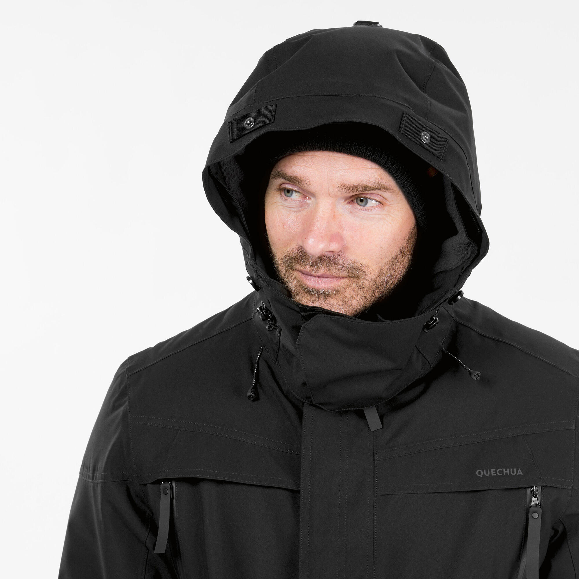 Quechua Men's Winter Waterproof Hiking Parka - SH900 -4°F - Image 5