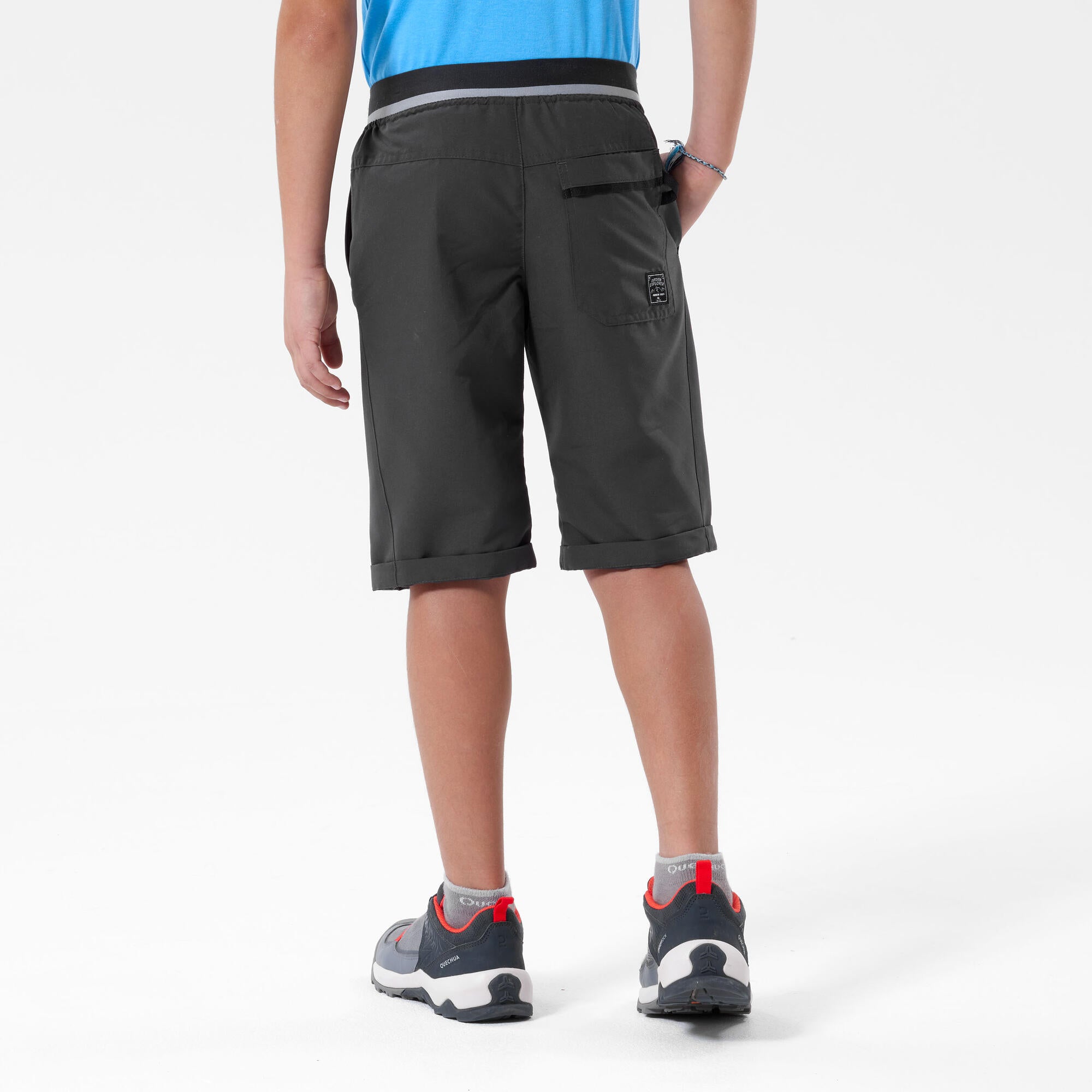 Quechua Kids' MH100 Hiking Shorts - Ages 7?C15 - Image 3