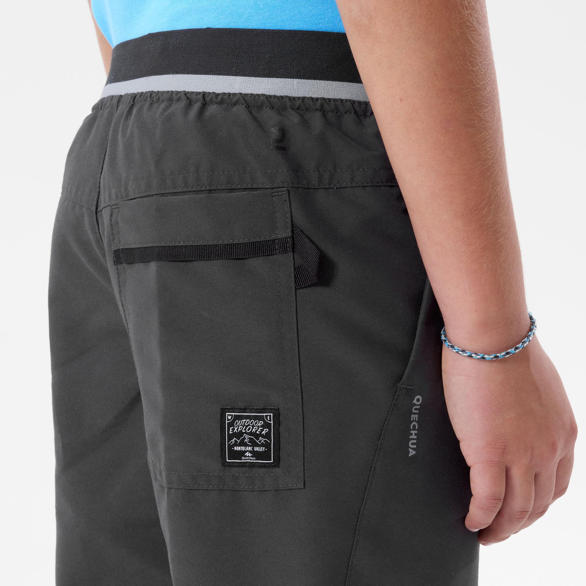 Quechua Kids' MH100 Hiking Shorts - Ages 7?C15 - Image 4