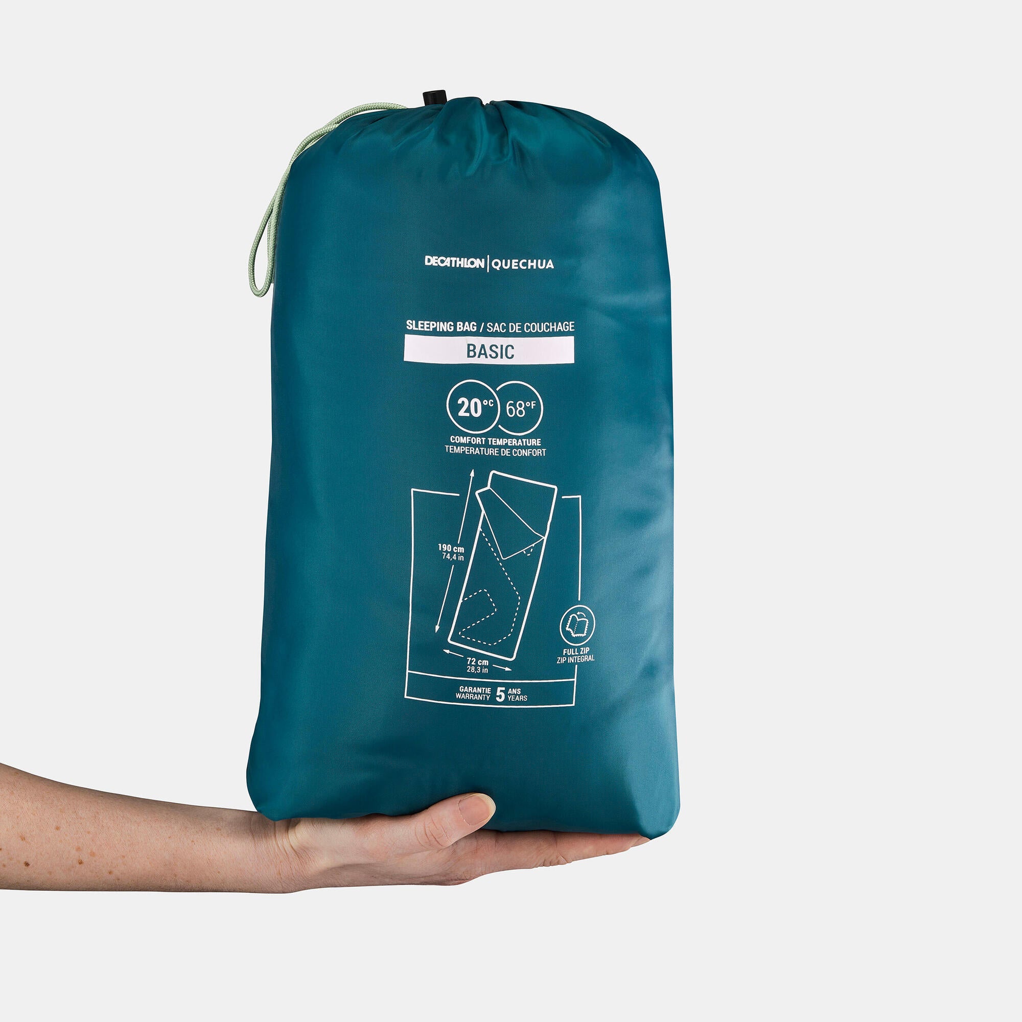 Quechua Arpenaz 68??F Sleeping Bag - Image 3