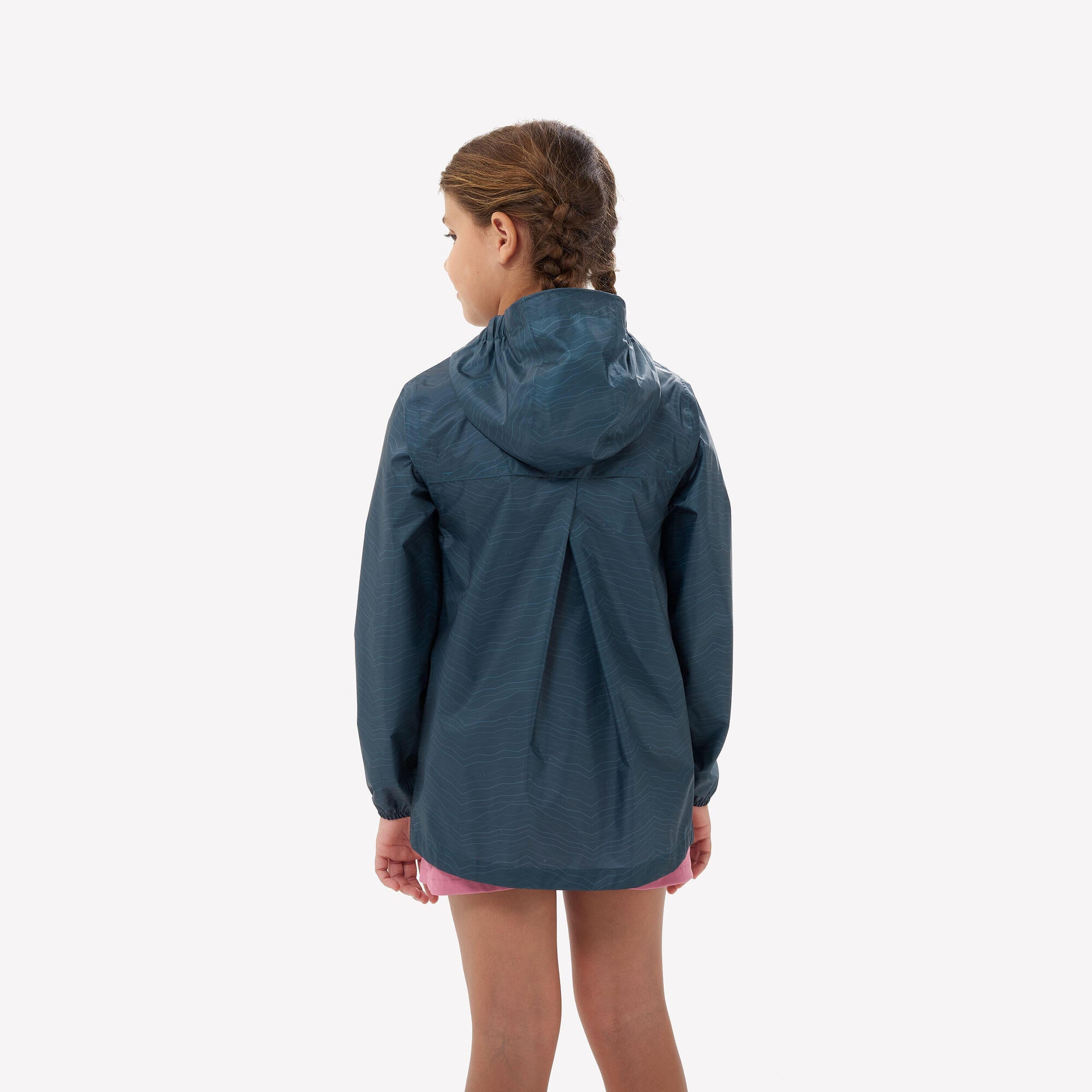 Quechua Kids' MH150 Waterproof Hiking Jacket ?C Ages 7?C15 - Image 4