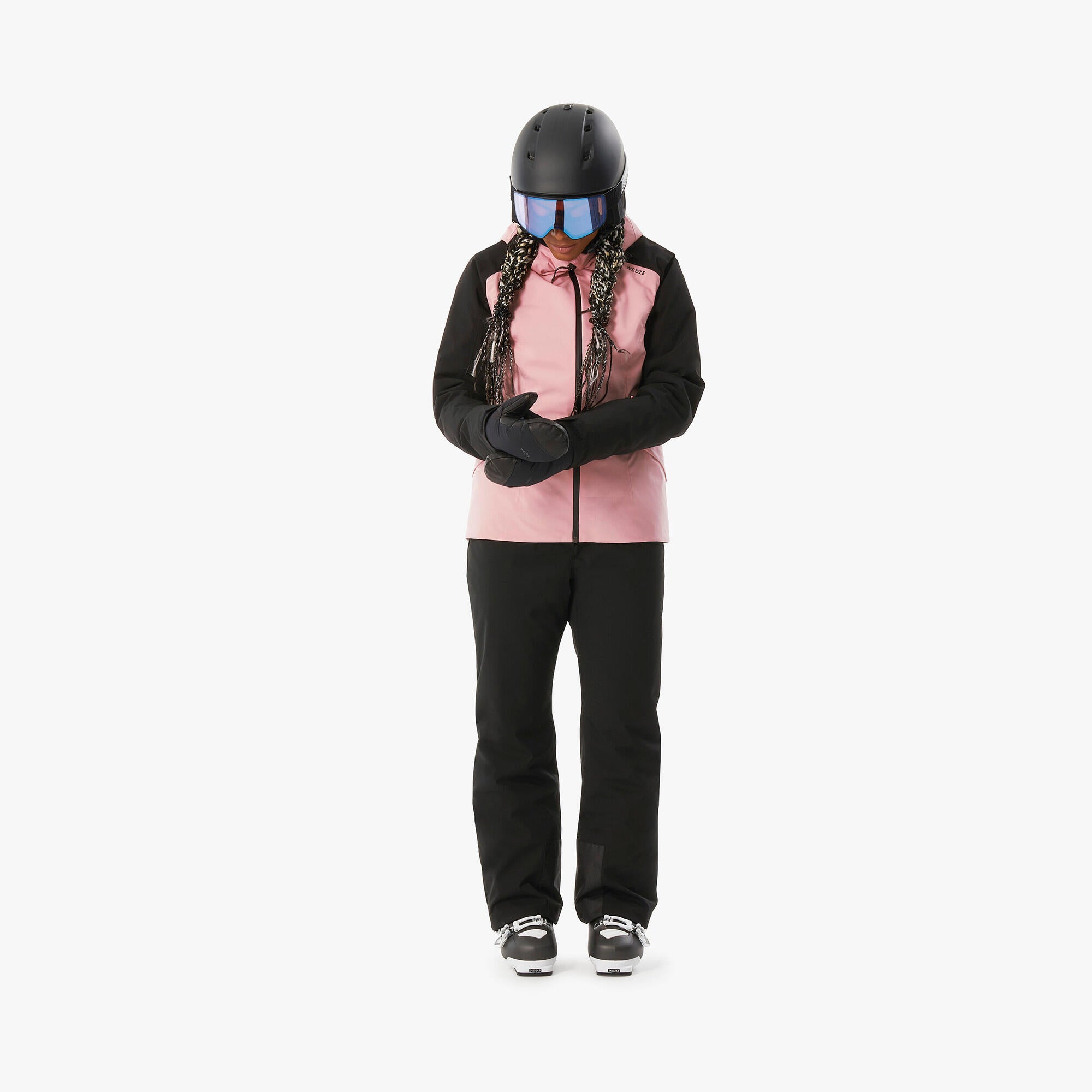 Wedze Women's 100 Warm Waterproof Snow Pants - Image 3