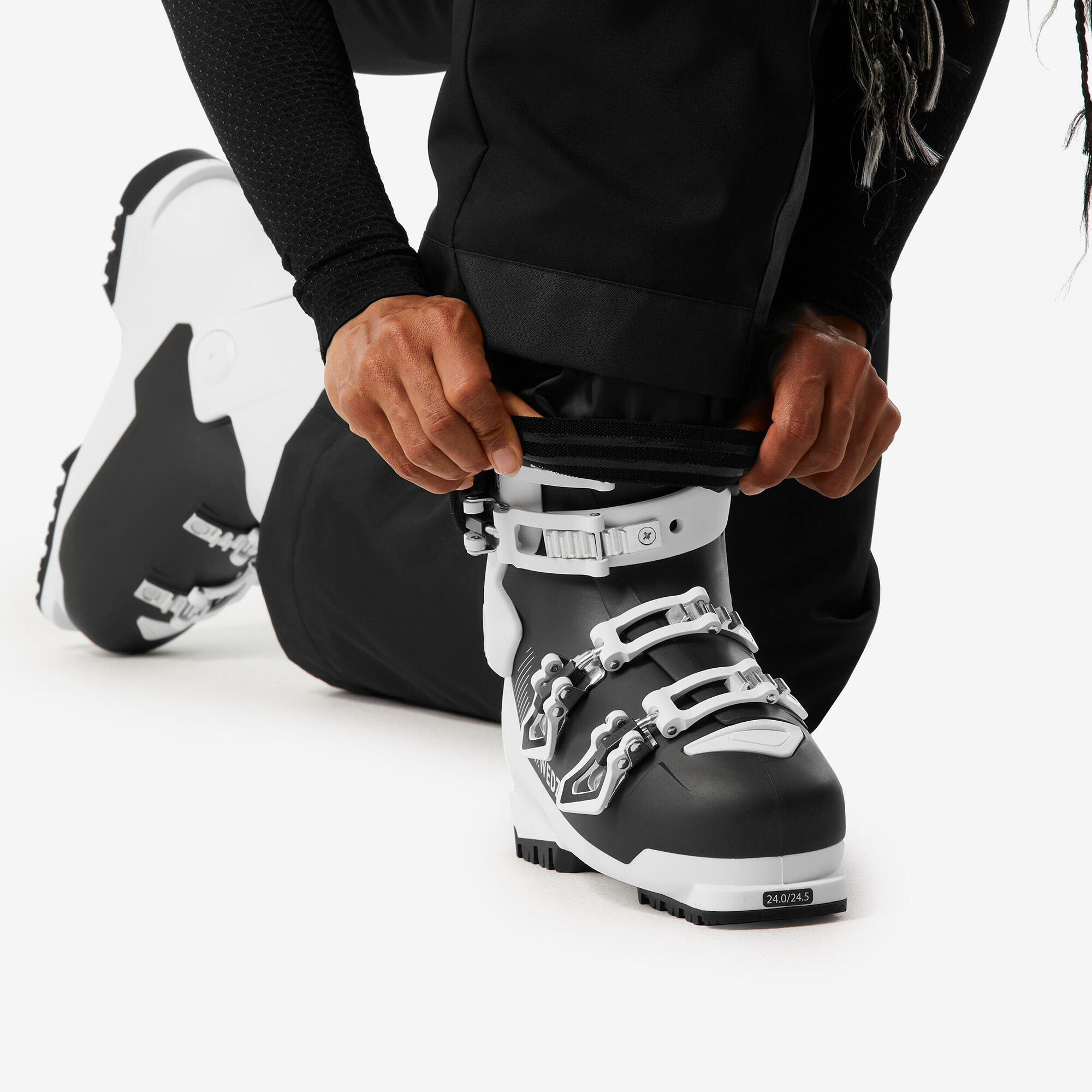 Wedze Women's 100 Warm Waterproof Snow Pants - Image 7