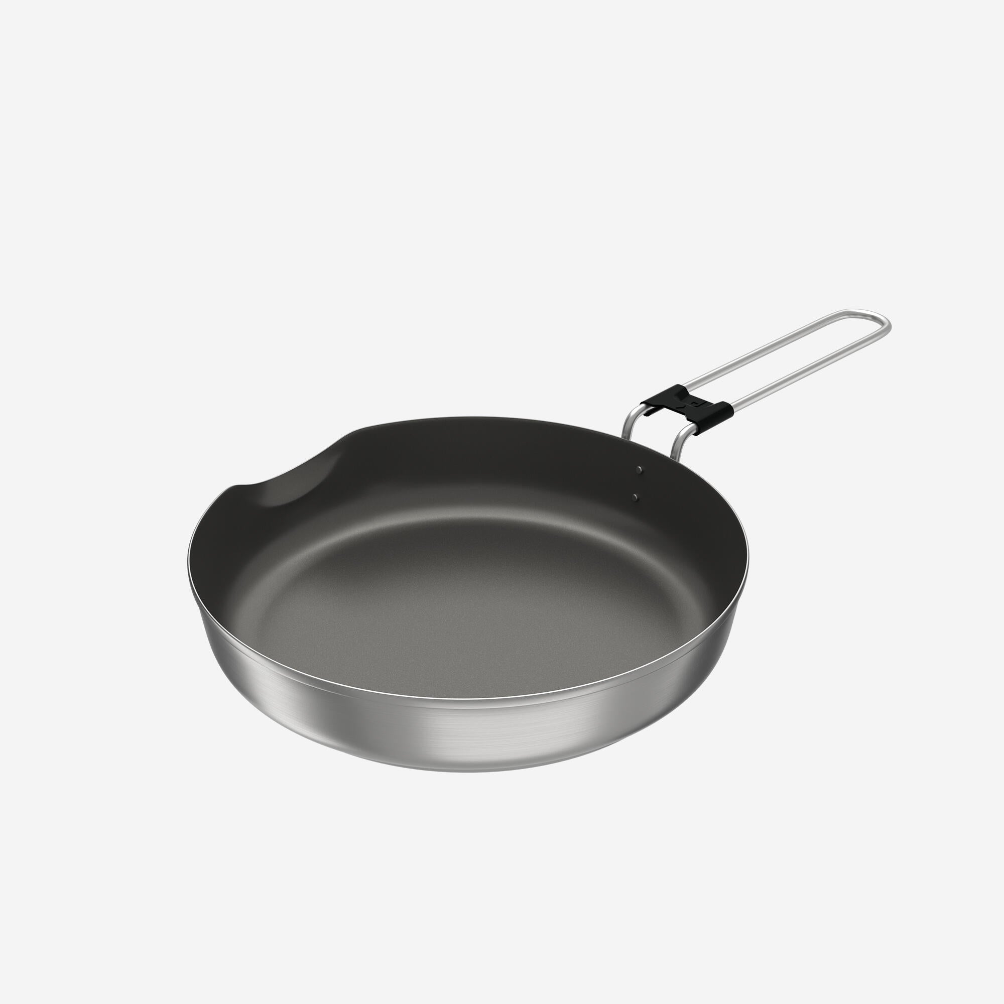 Quechua Stainless steel non-stick camping cookset 500 for 2 people - 15-piece - Image 5