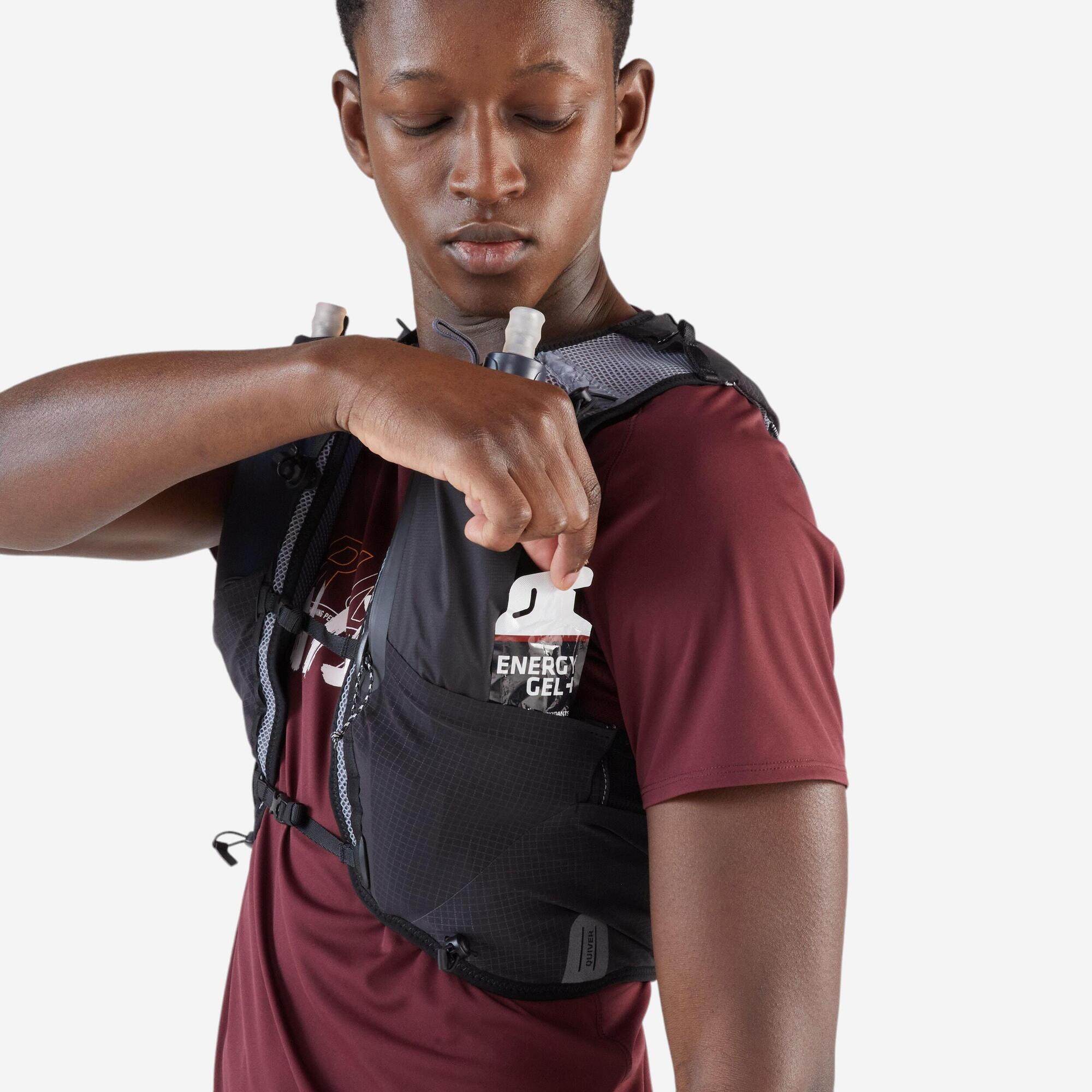 Kiprun 10L Running Hydration Vest - 1L Water Bladder Included - Image 5