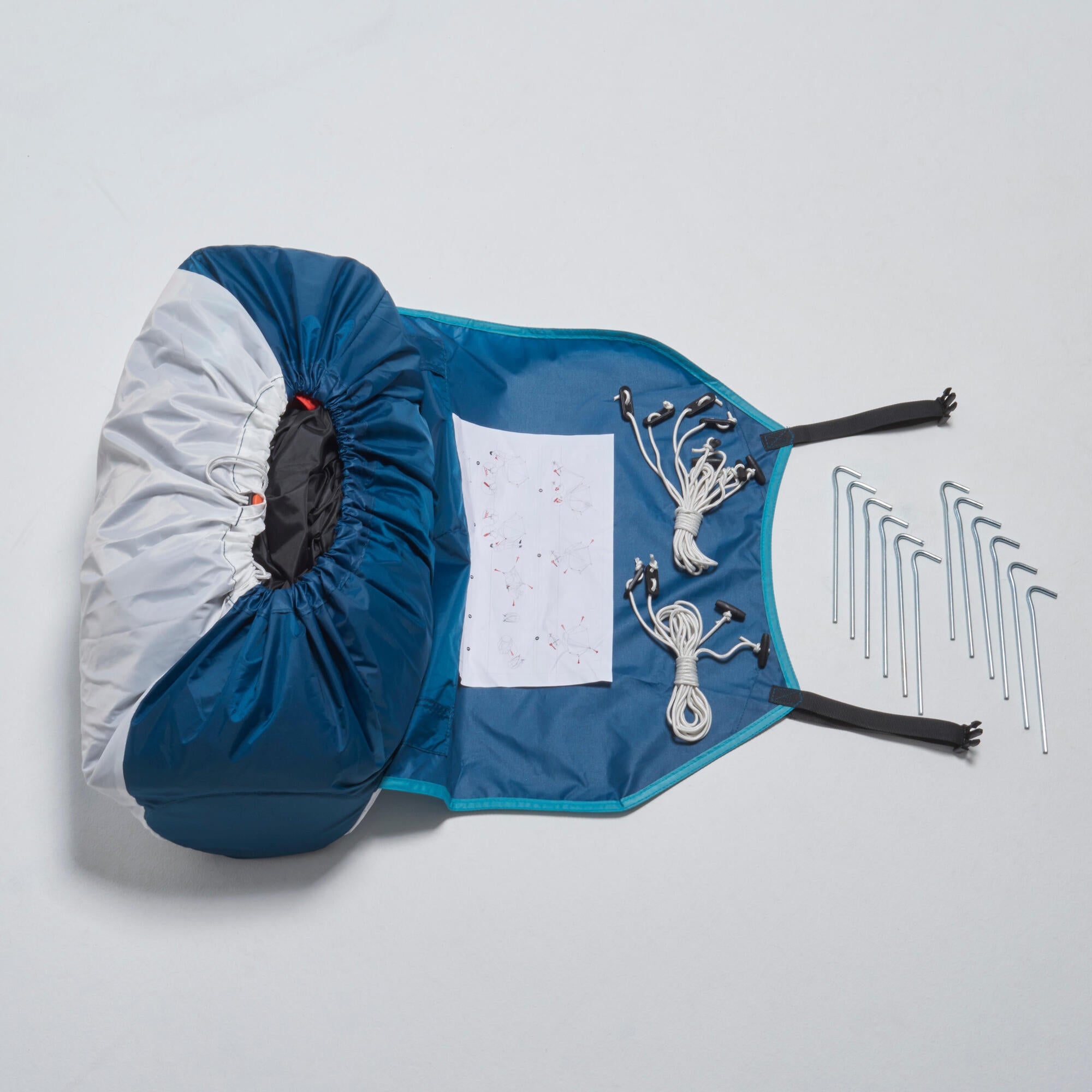 Quechua 2 Second Easy Fresh & Black Waterproof Pop Up Camping Tent 2 Person - Image 14