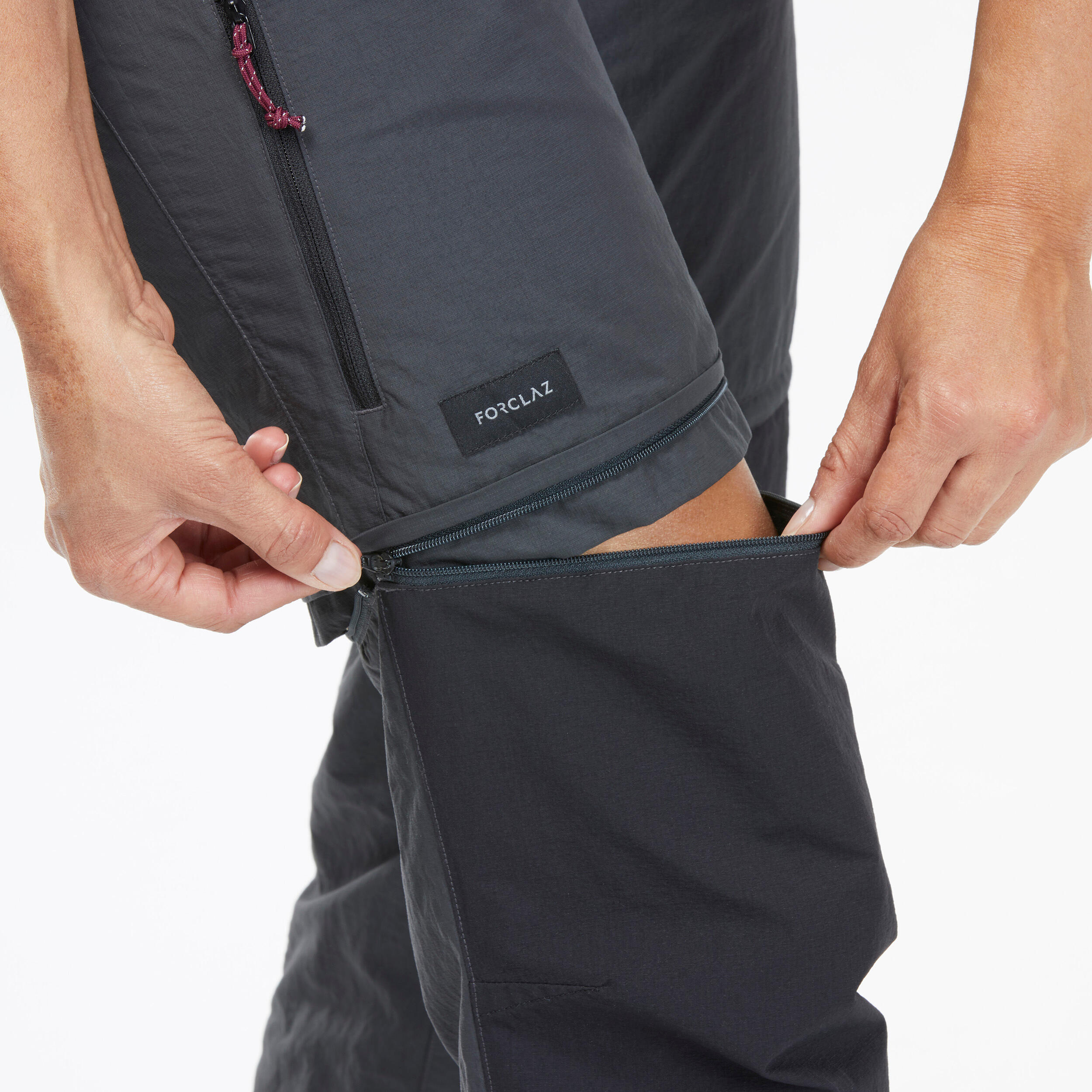 Forclaz Women's MT100 2-in-1 Zip-Off Hiking Pants - Image 4